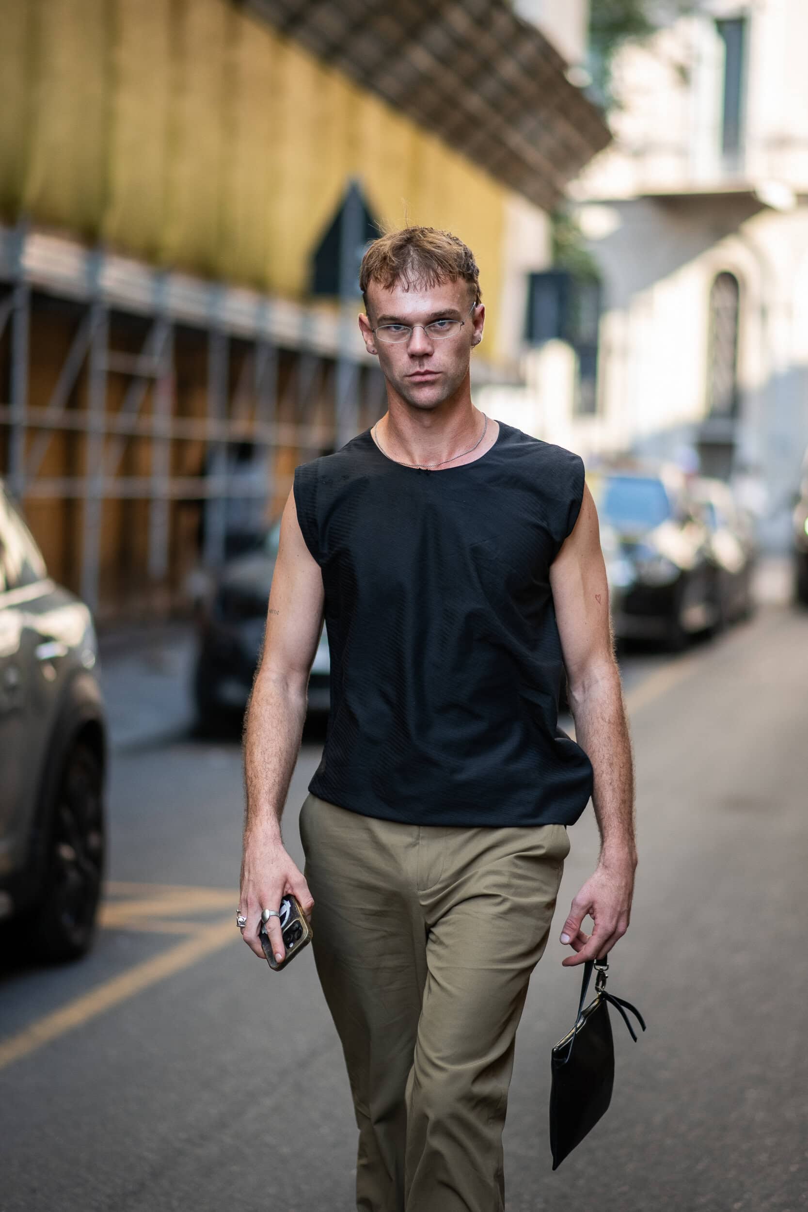 Milano Milan Men's Street Style Spring 2027 Shows