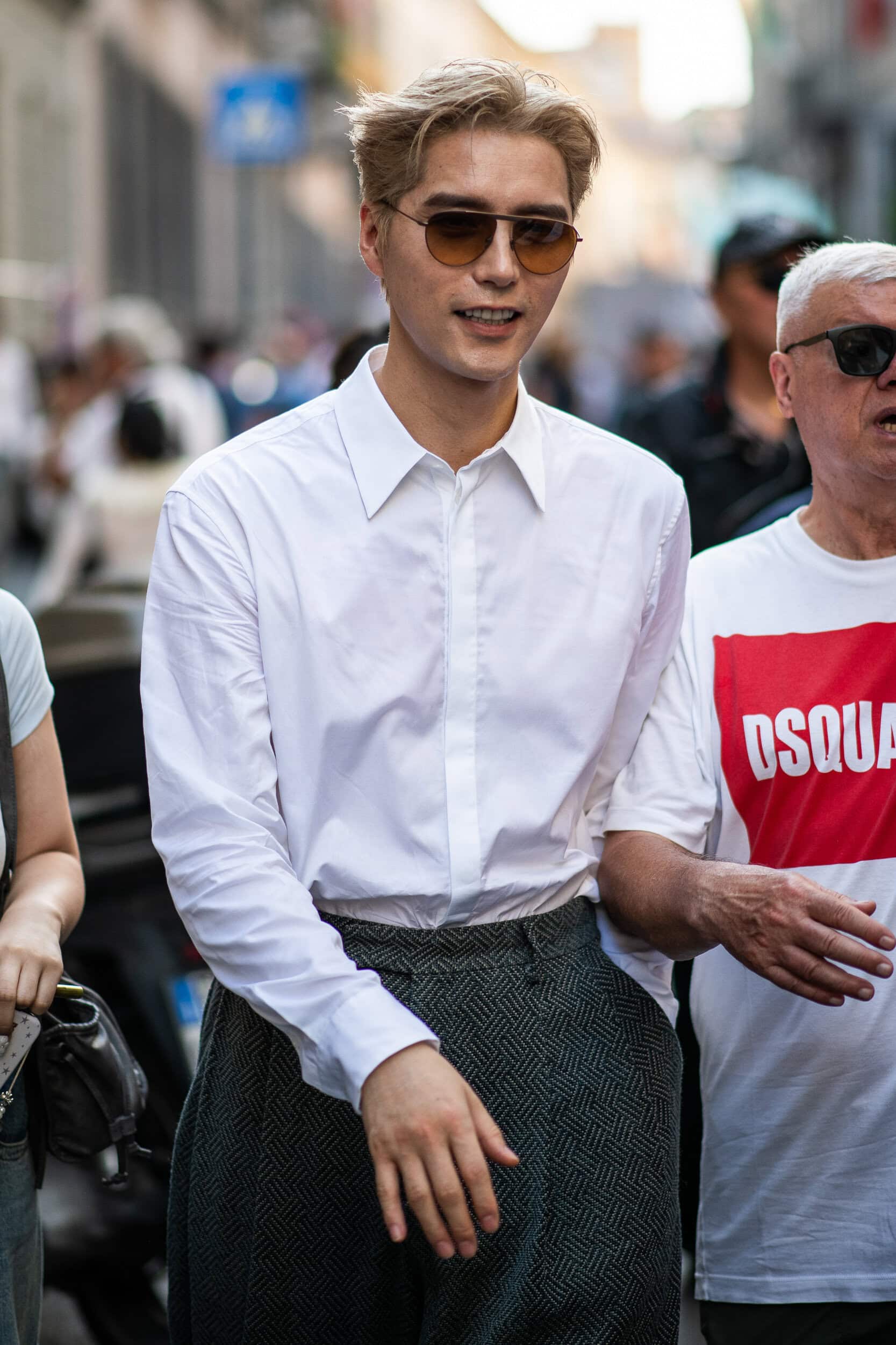 Milano Milan Men's Street Style Spring 2027 Shows