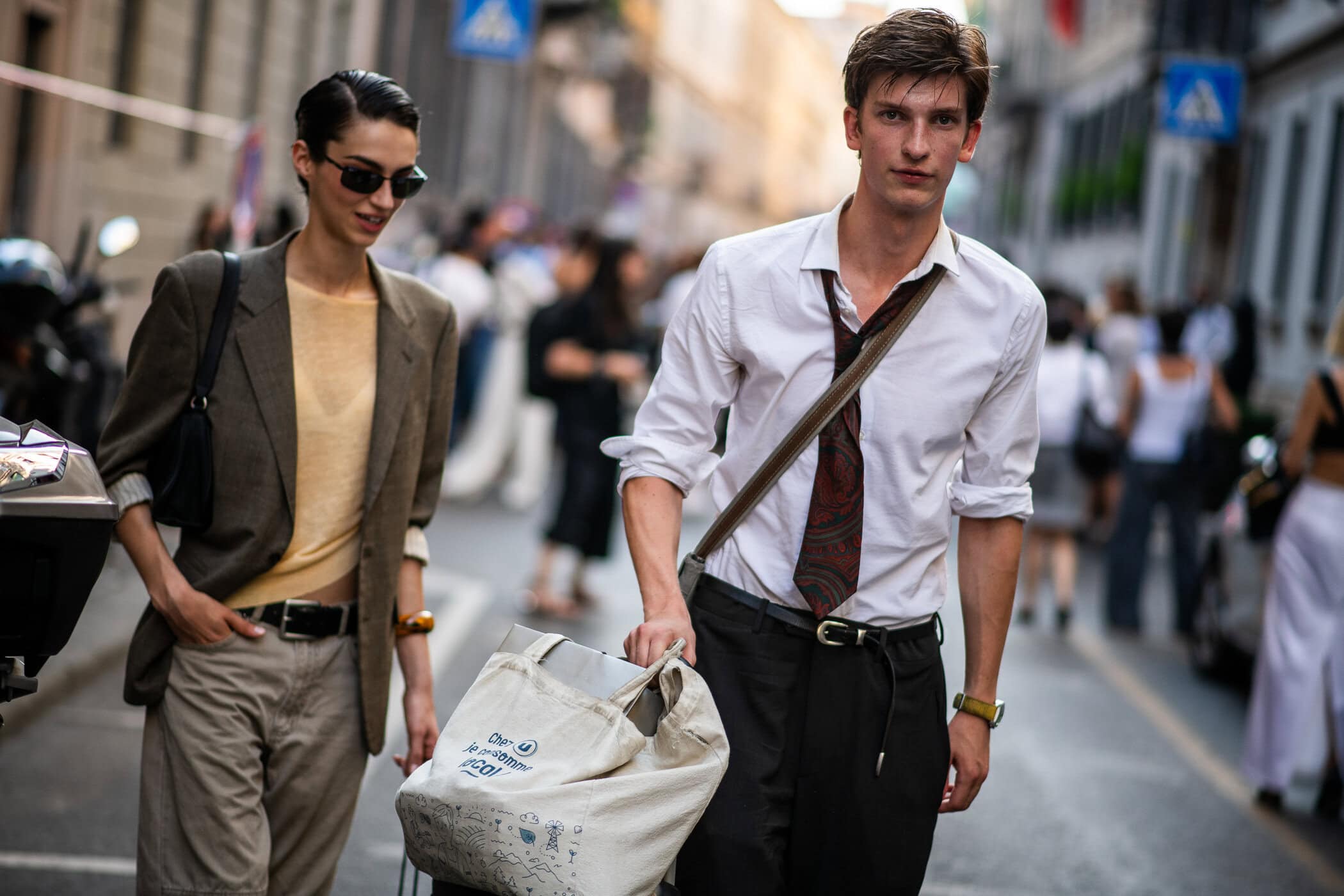Milano Milan Men's Street Style Spring 2027 Shows