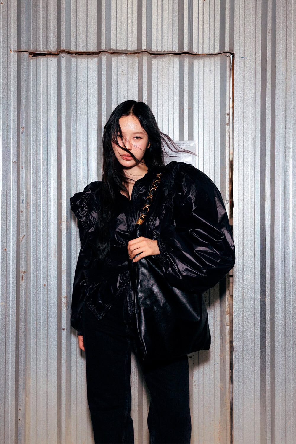Milk wears Saint Laurent in Bangkok, Thailand