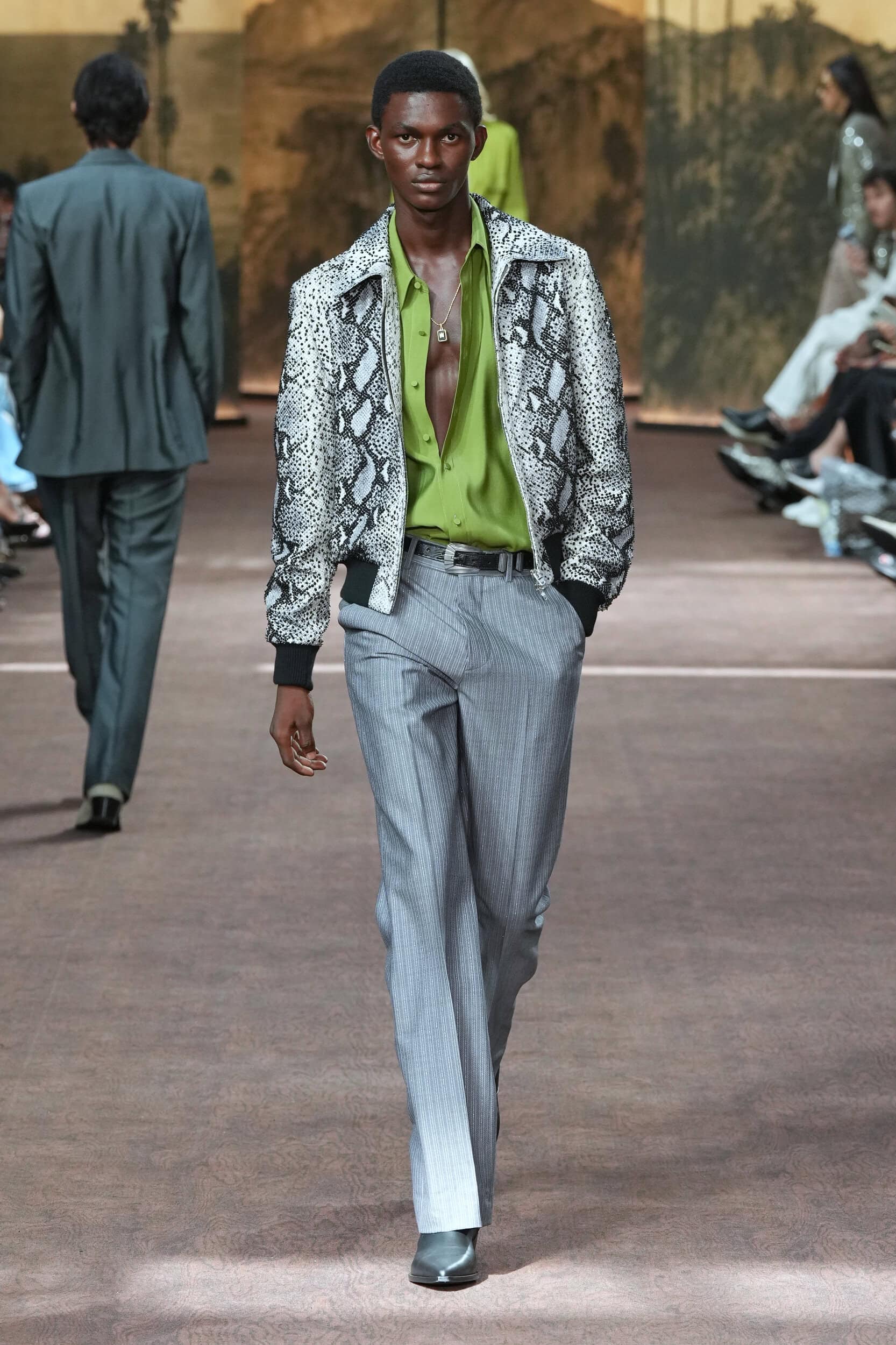 Amiri Spring 2027 Men's Fashion Show