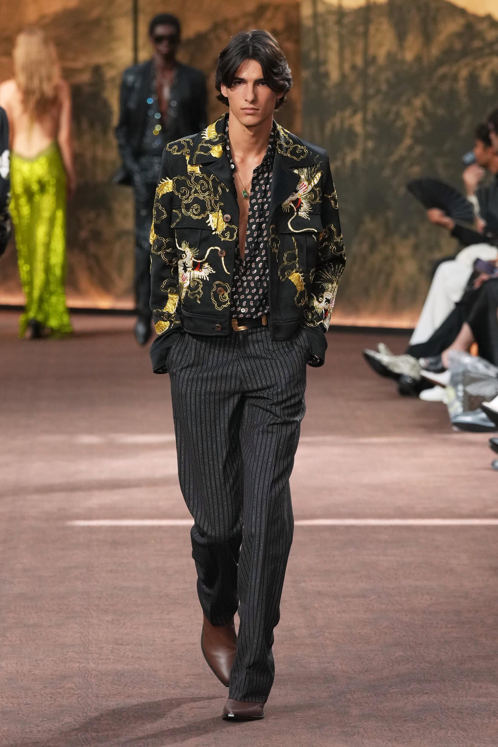 Amiri Spring 2027 Men's Fashion Show
