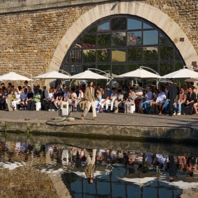 Officine Generale Spring 2027 Men's Fashion Show Atmosphere