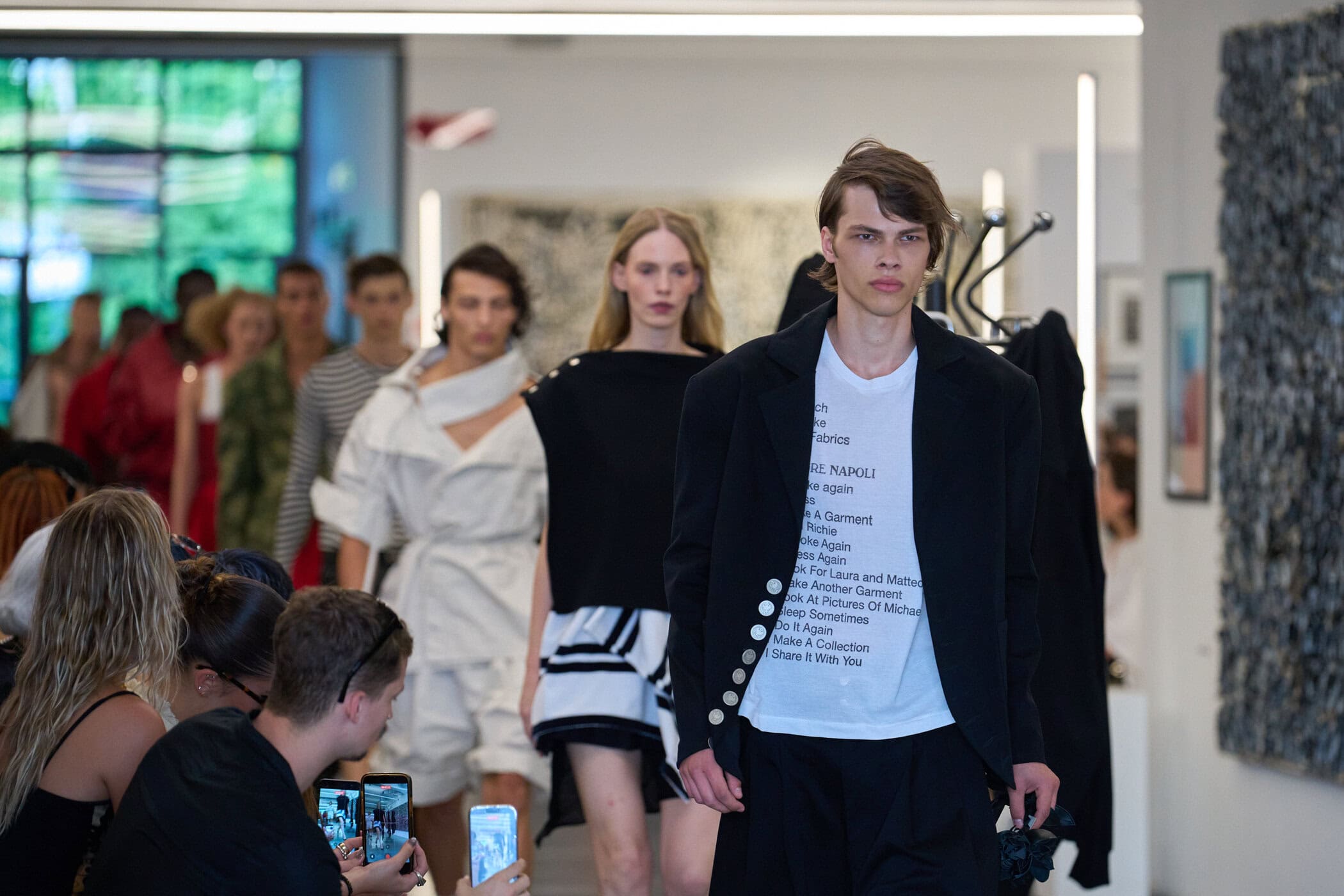 Domenico Orefice Spring 2027 Men's Fashion Show Atmosphere