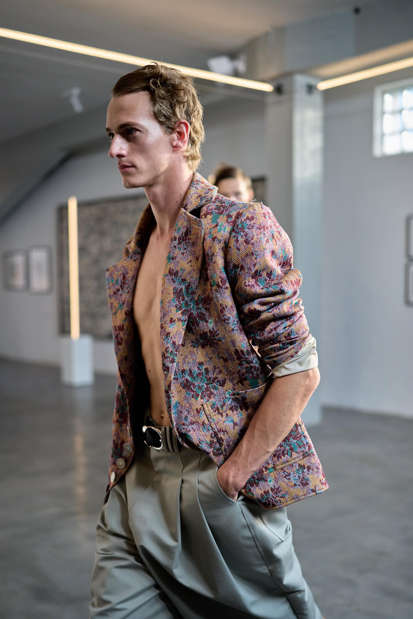 Domenico Orefice Spring 2027 Men's Fashion Show Atmosphere