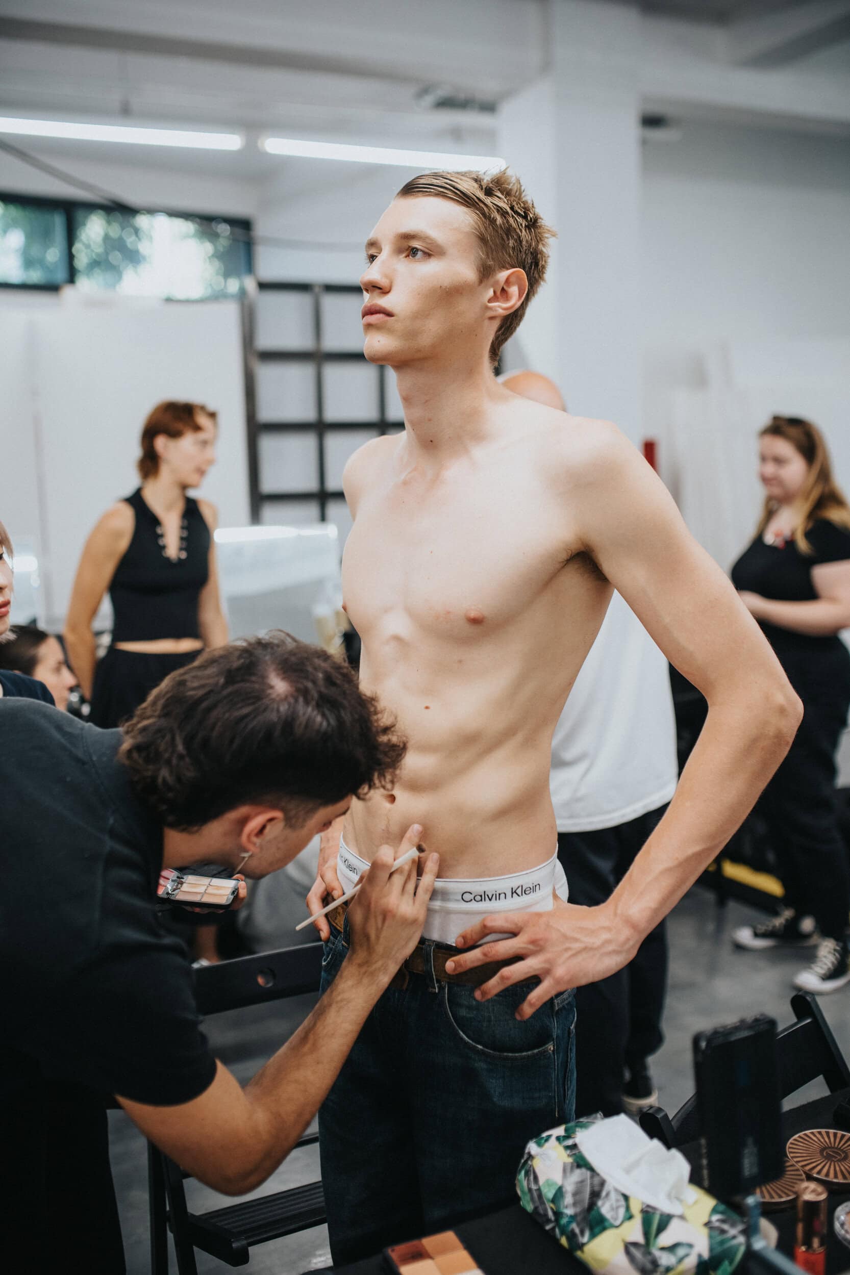 Domenico Orefice Spring 2027 Men's Fashion Show Backstage