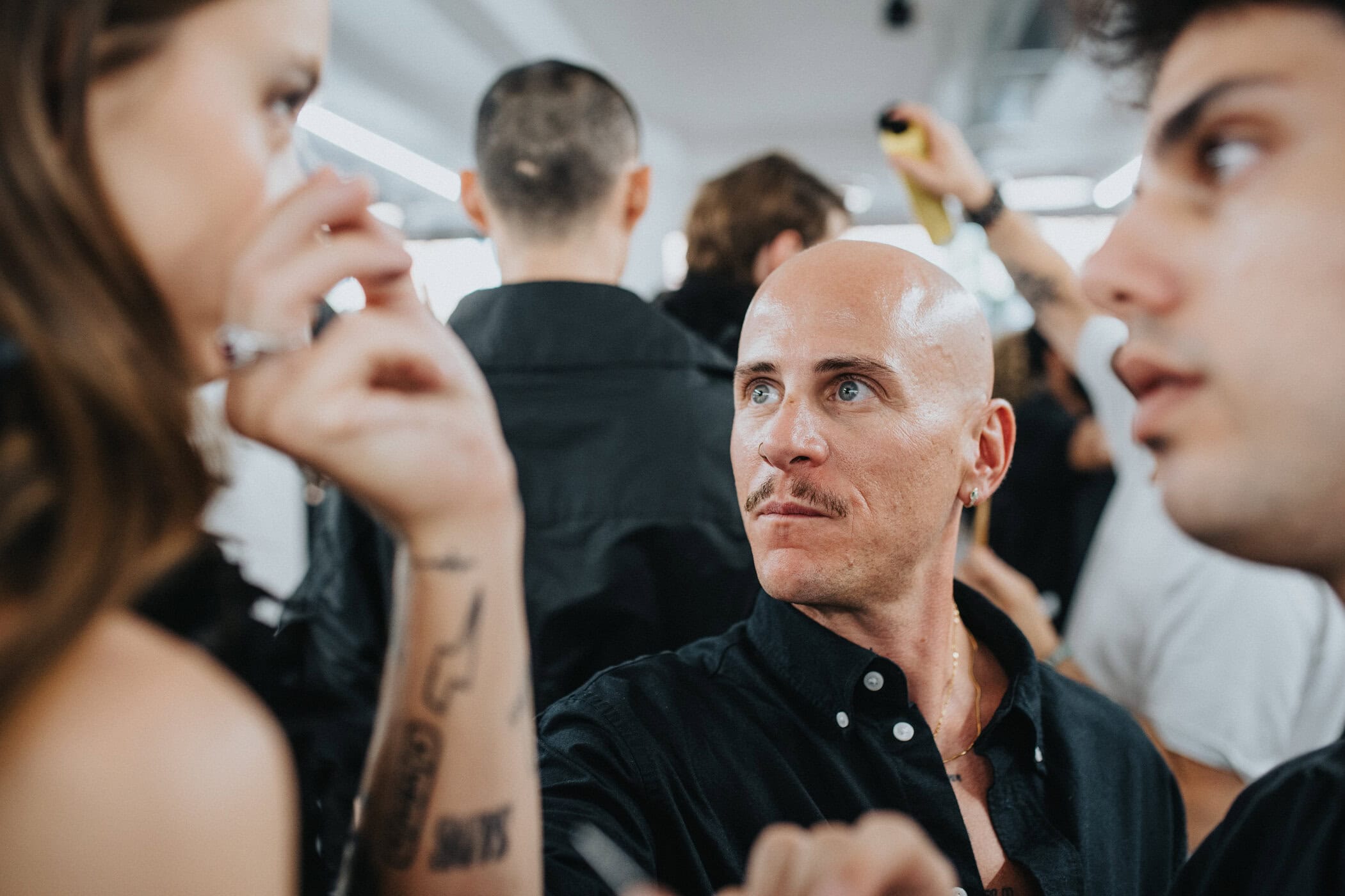 Domenico Orefice Spring 2027 Men's Fashion Show Backstage