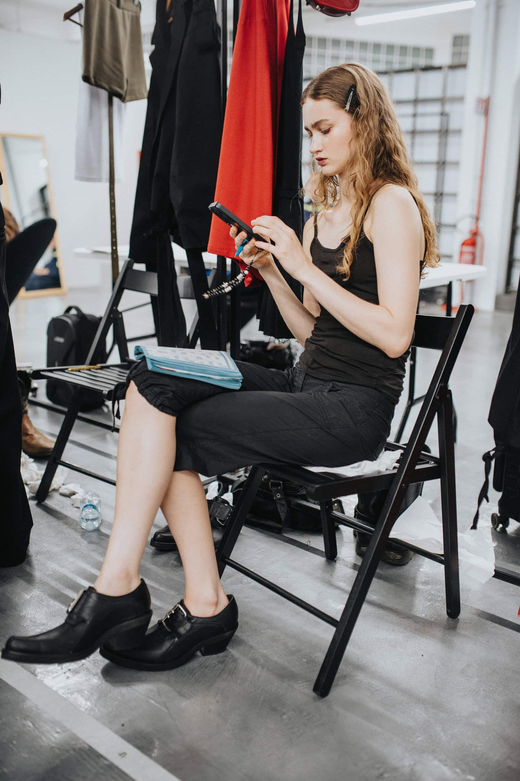 Domenico Orefice Spring 2027 Men's Fashion Show Backstage
