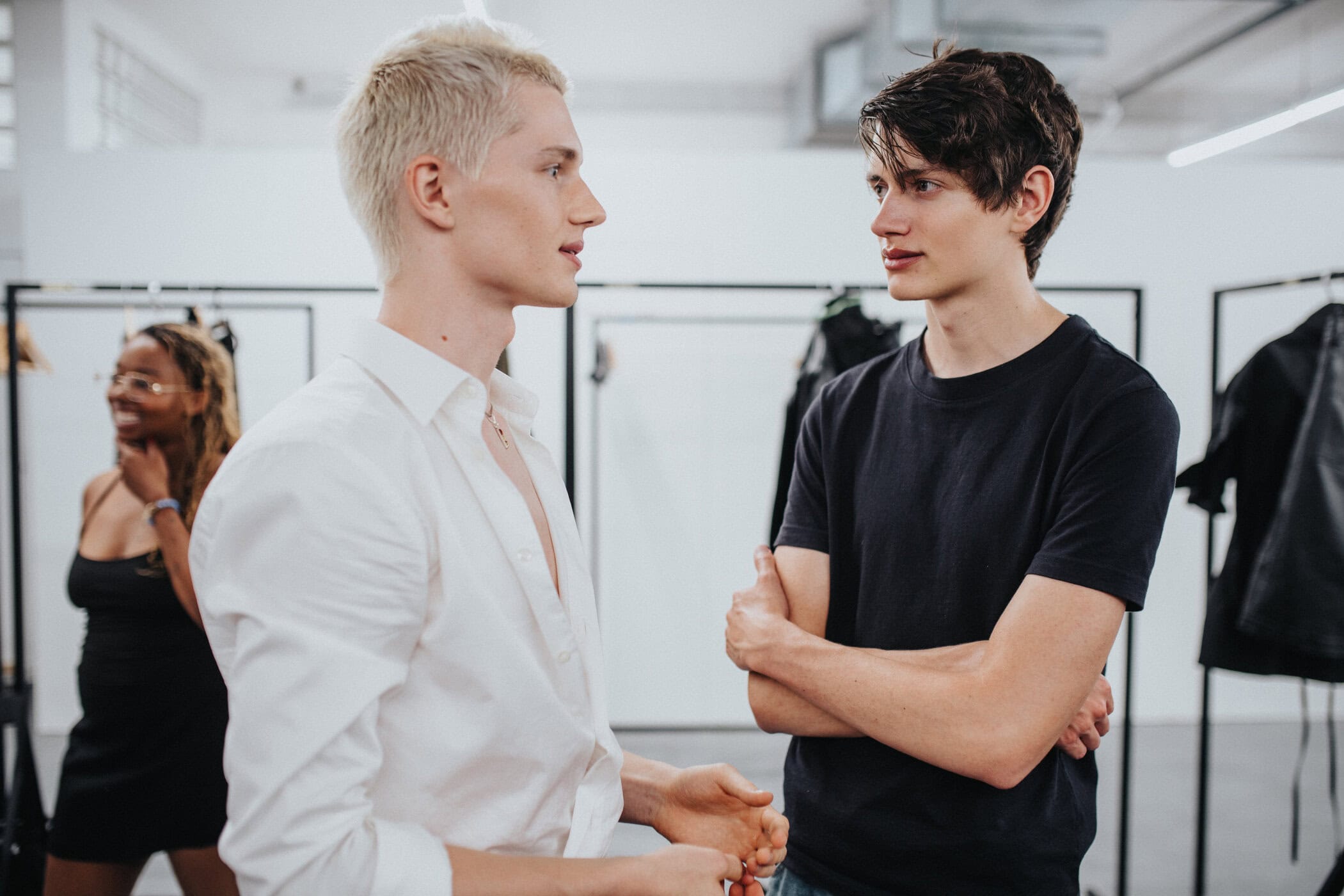 Domenico Orefice Spring 2027 Men's Fashion Show Backstage