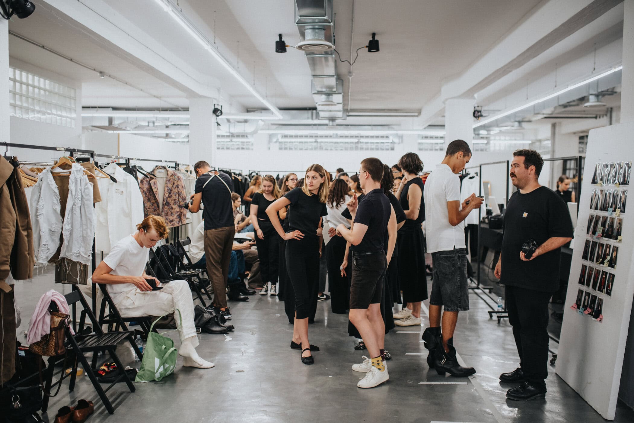 Domenico Orefice Spring 2027 Men's Fashion Show Backstage