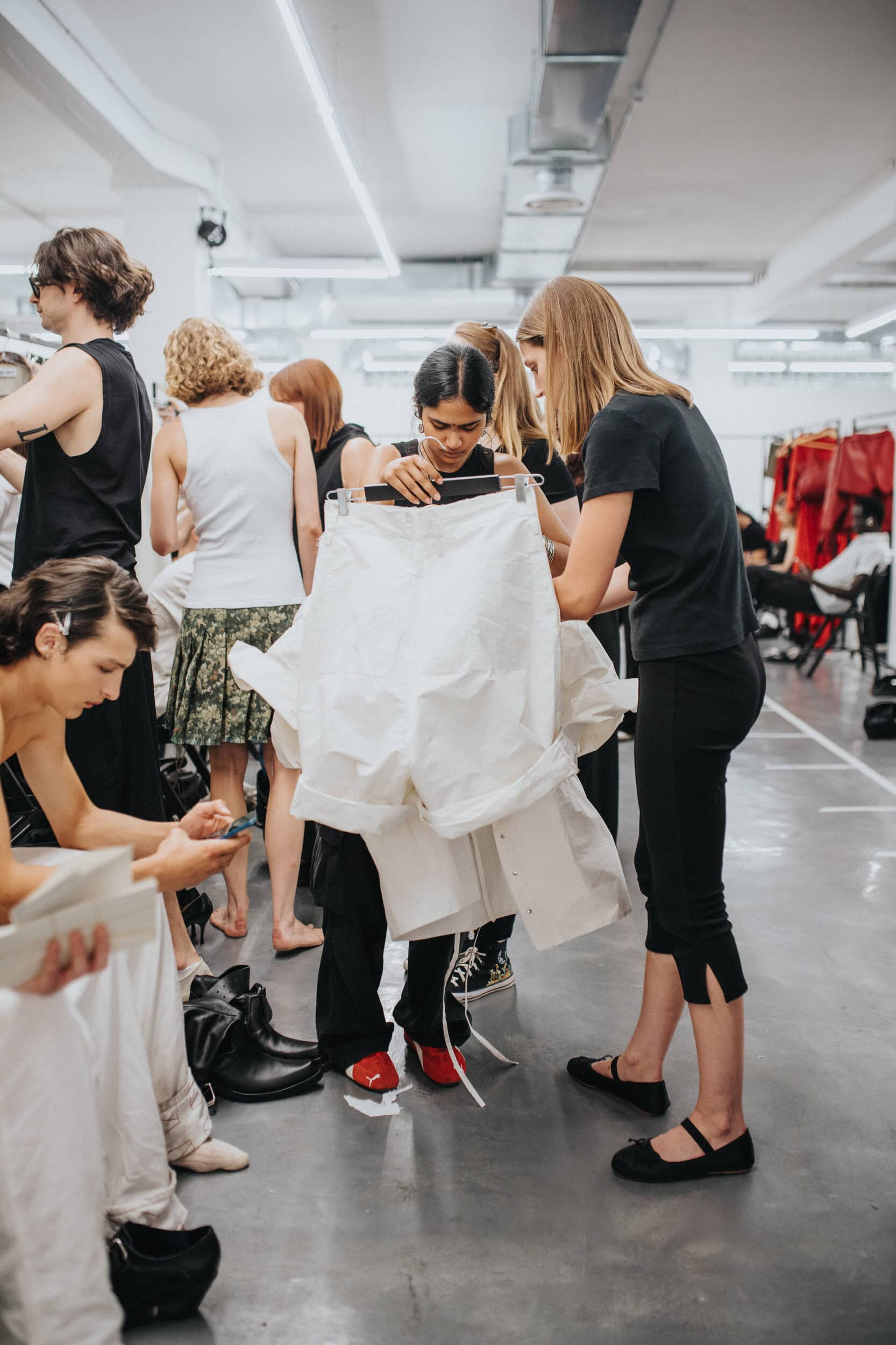 Domenico Orefice Spring 2027 Men's Fashion Show Backstage