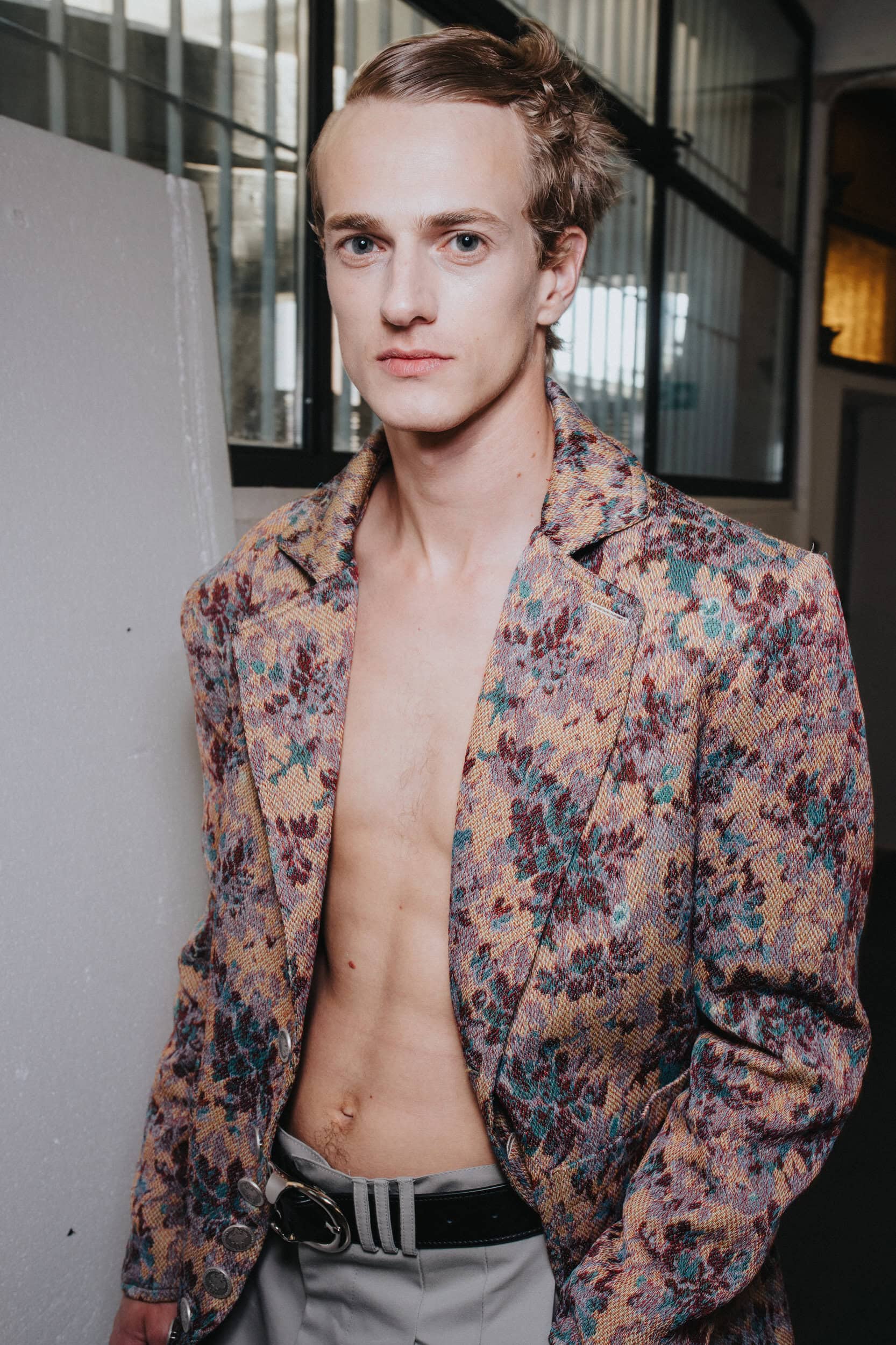 Domenico Orefice Spring 2027 Men's Fashion Show Backstage