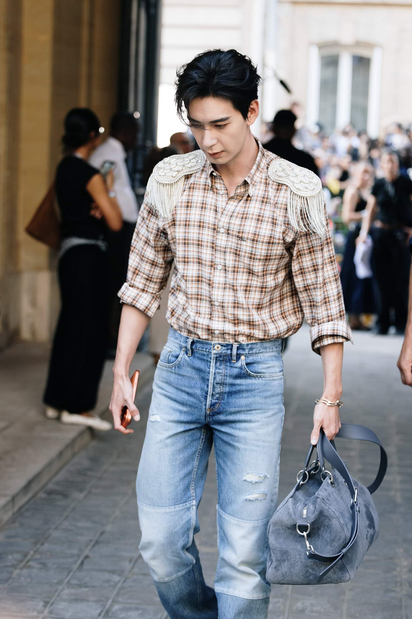 Paris Paris Men's Street Style Spring 2027 Shows