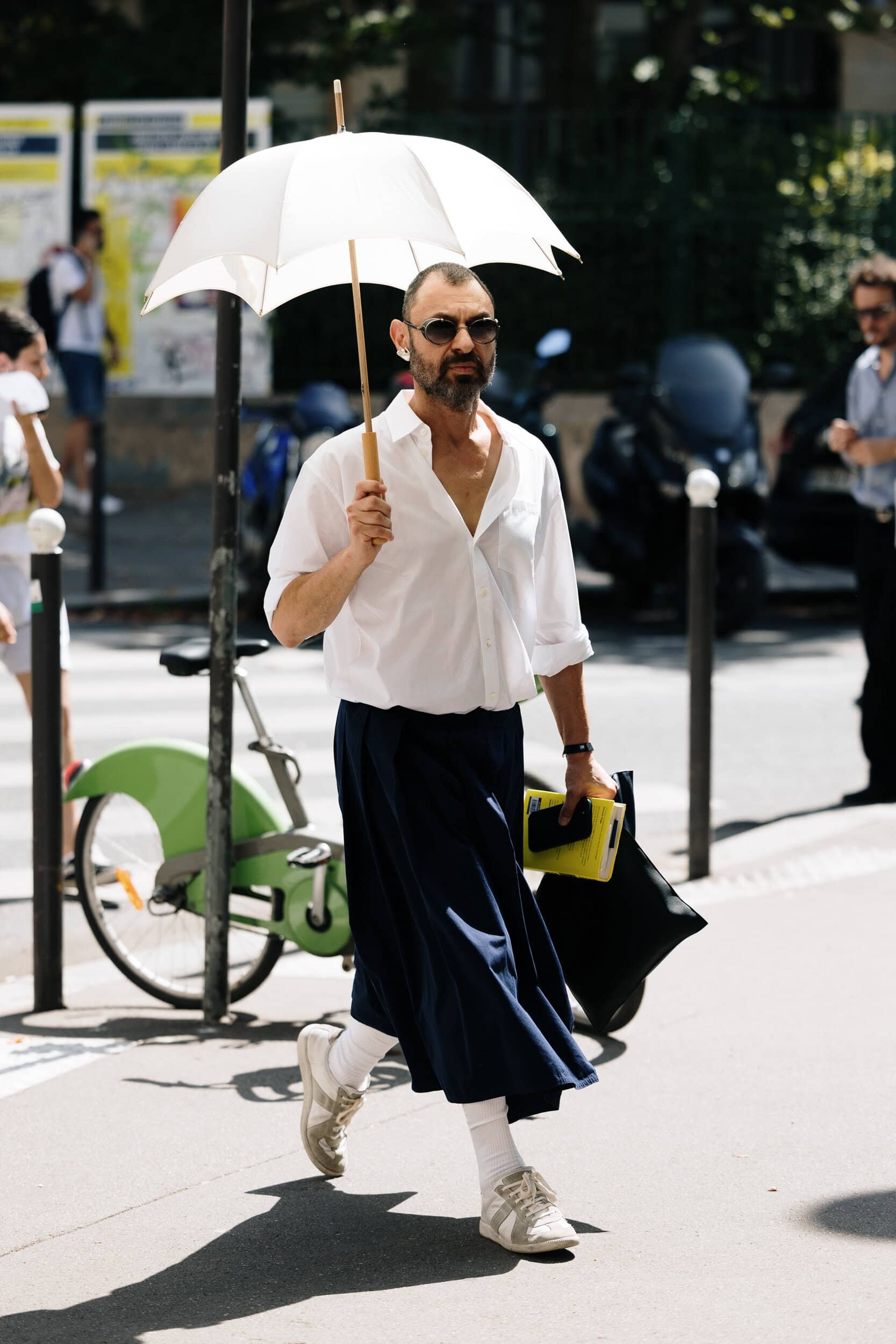 Paris Paris Men's Street Style Spring 2027 Shows