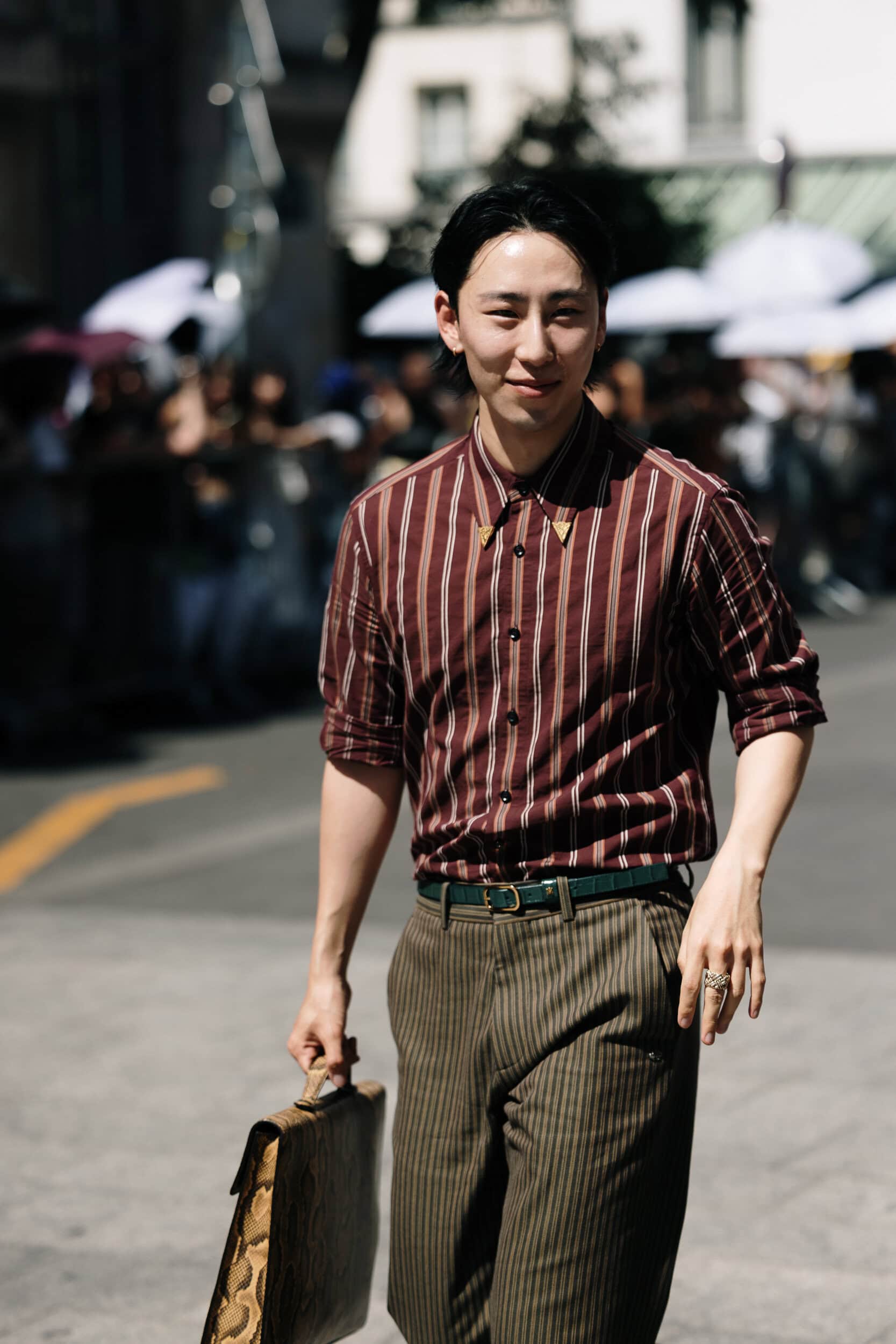 Paris Paris Men's Street Style Spring 2027 Shows