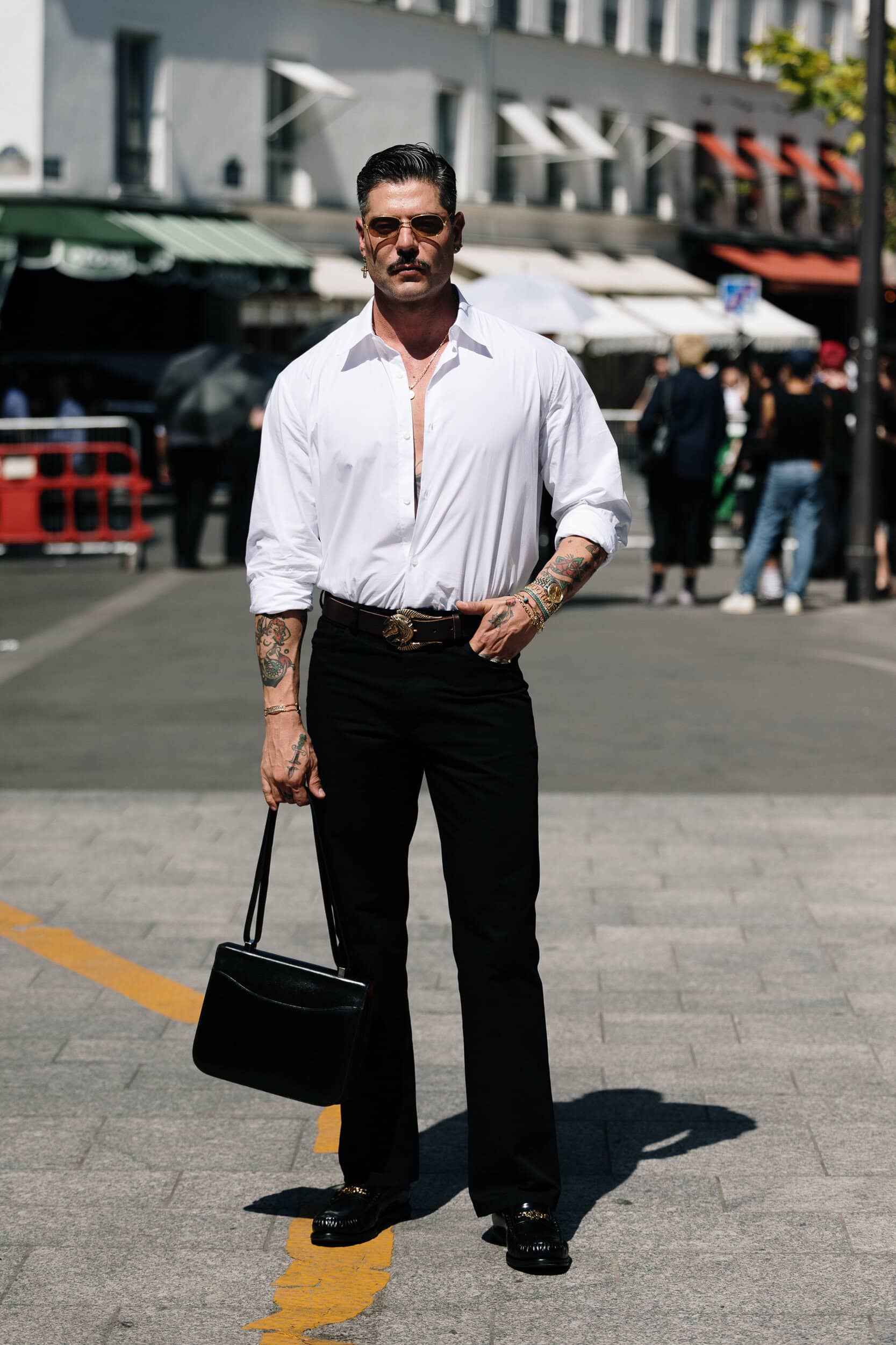 Paris Paris Men's Street Style Spring 2027 Shows
