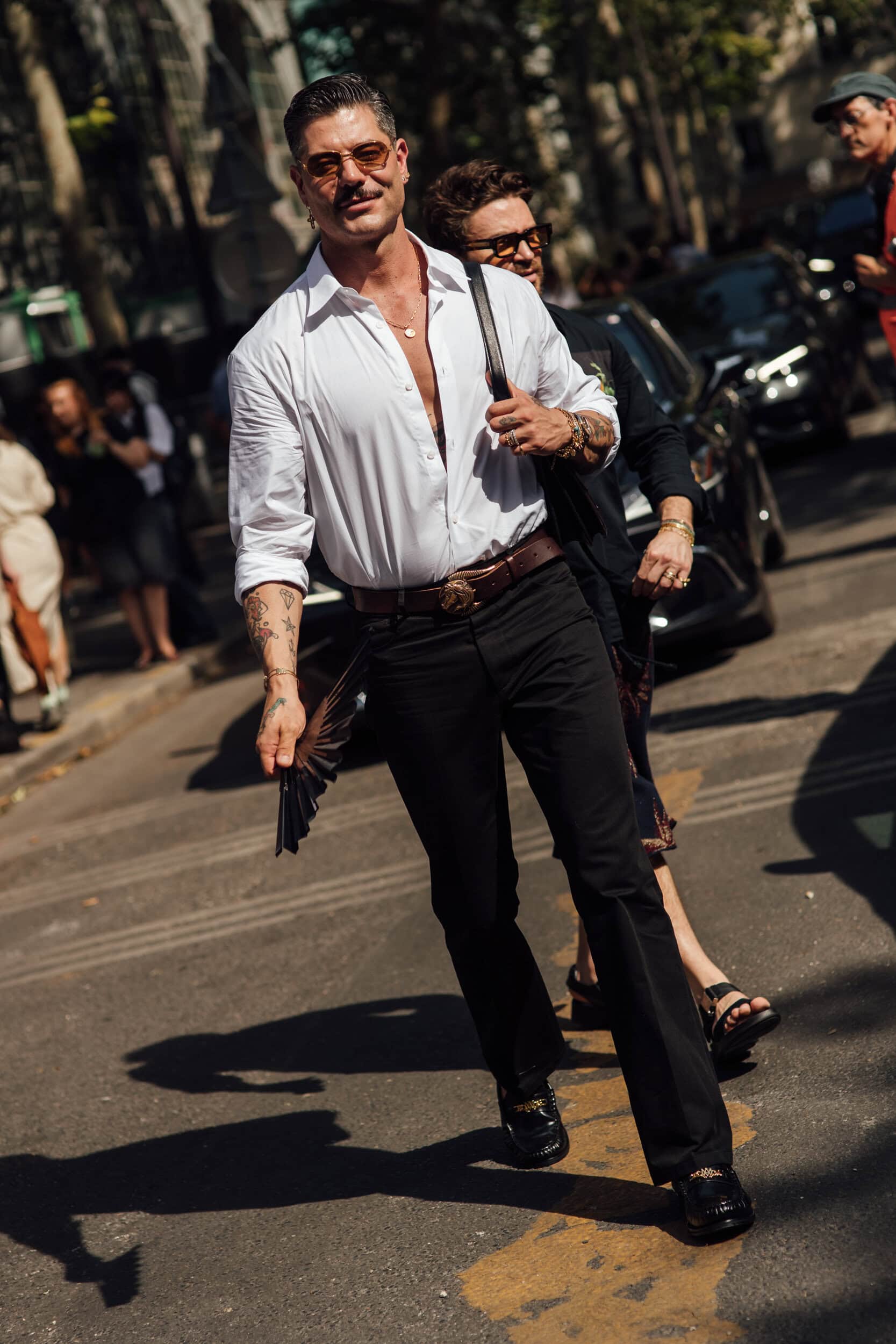 Paris Paris Men's Street Style Spring 2027 Shows