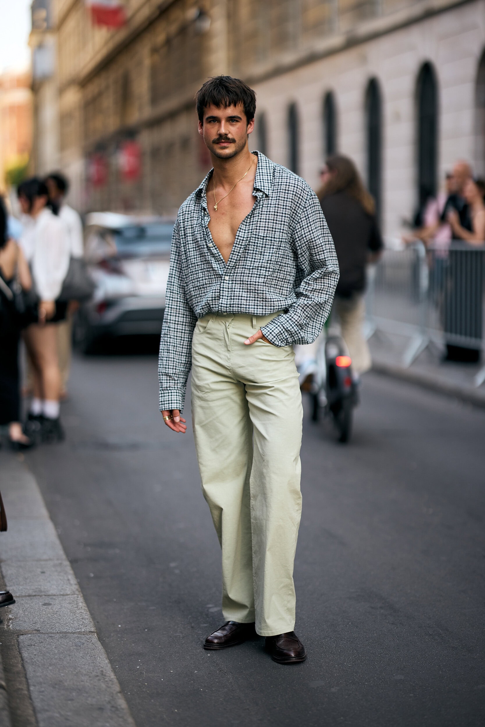 Paris Paris Men's Street Style Spring 2027 Shows