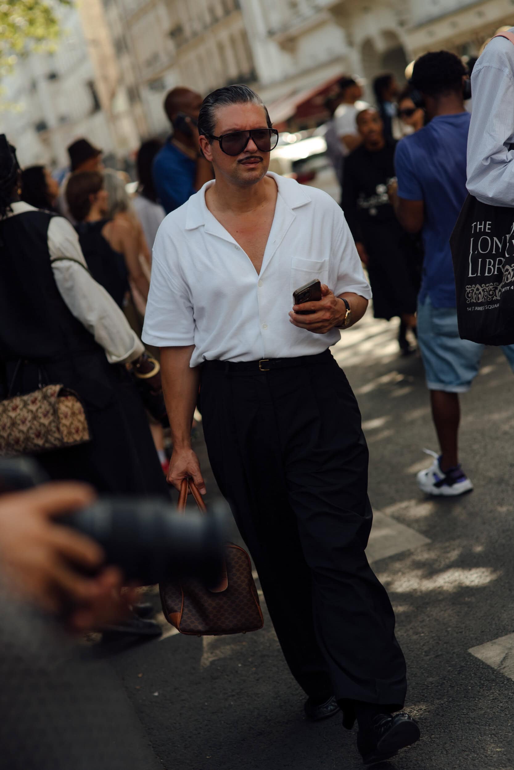Paris Paris Men's Street Style Spring 2027 Shows