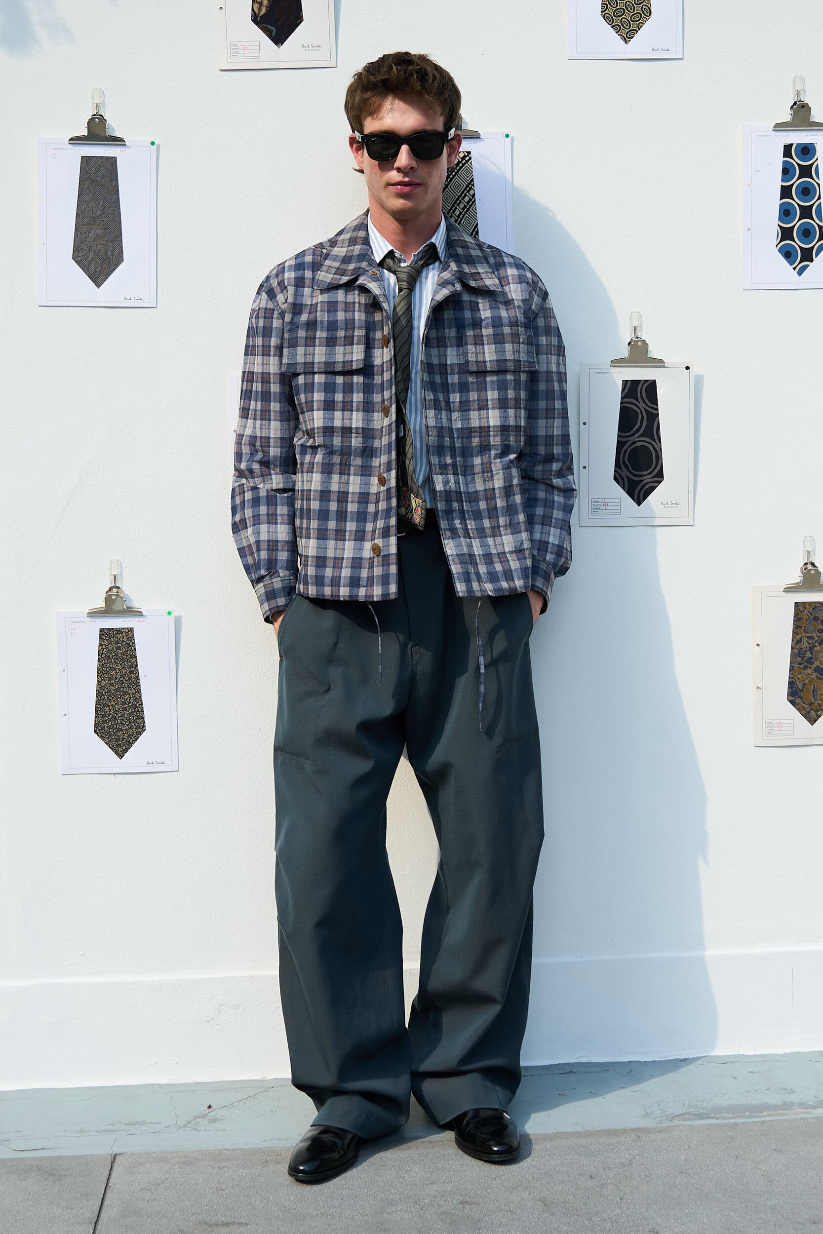 Paul Smith Spring 2027 Men's Fashion Show Front Row