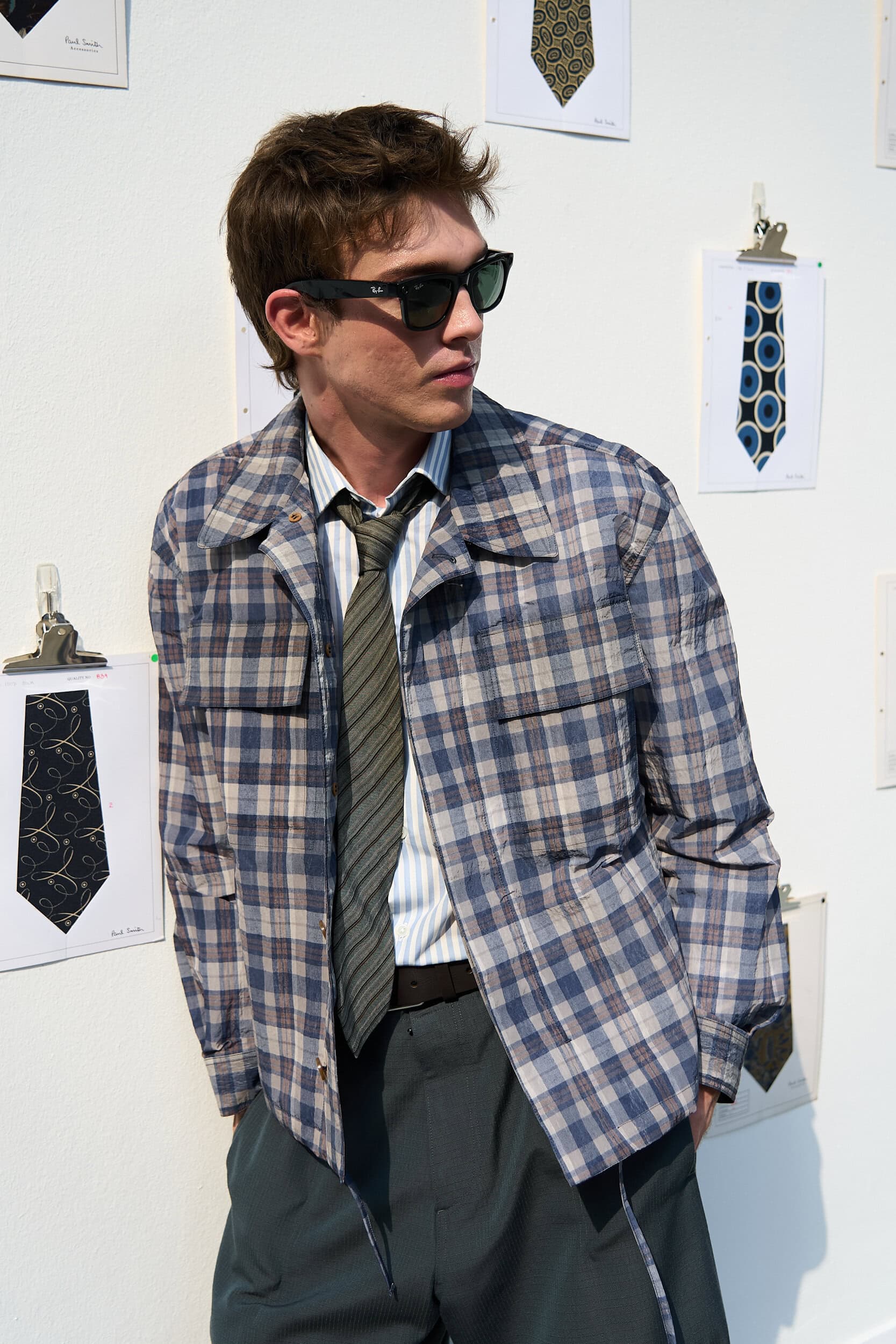 Paul Smith Spring 2027 Men's Fashion Show Front Row