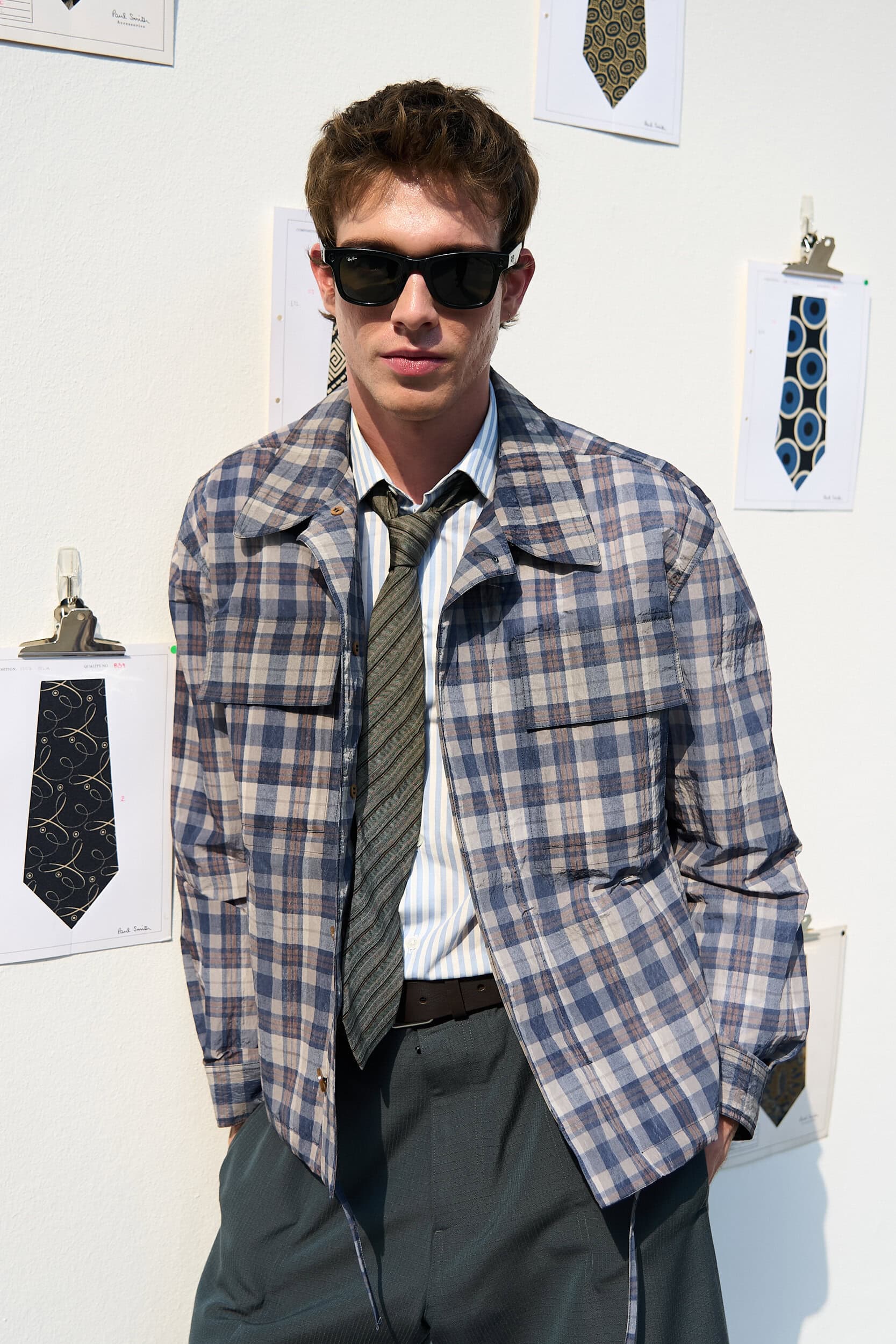 Paul Smith Spring 2027 Men's Fashion Show Front Row