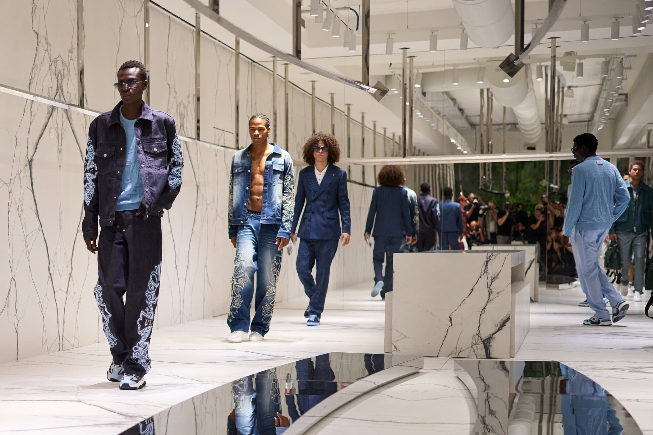 Philipp Plein Spring 2027 Men's Fashion Show Atmosphere