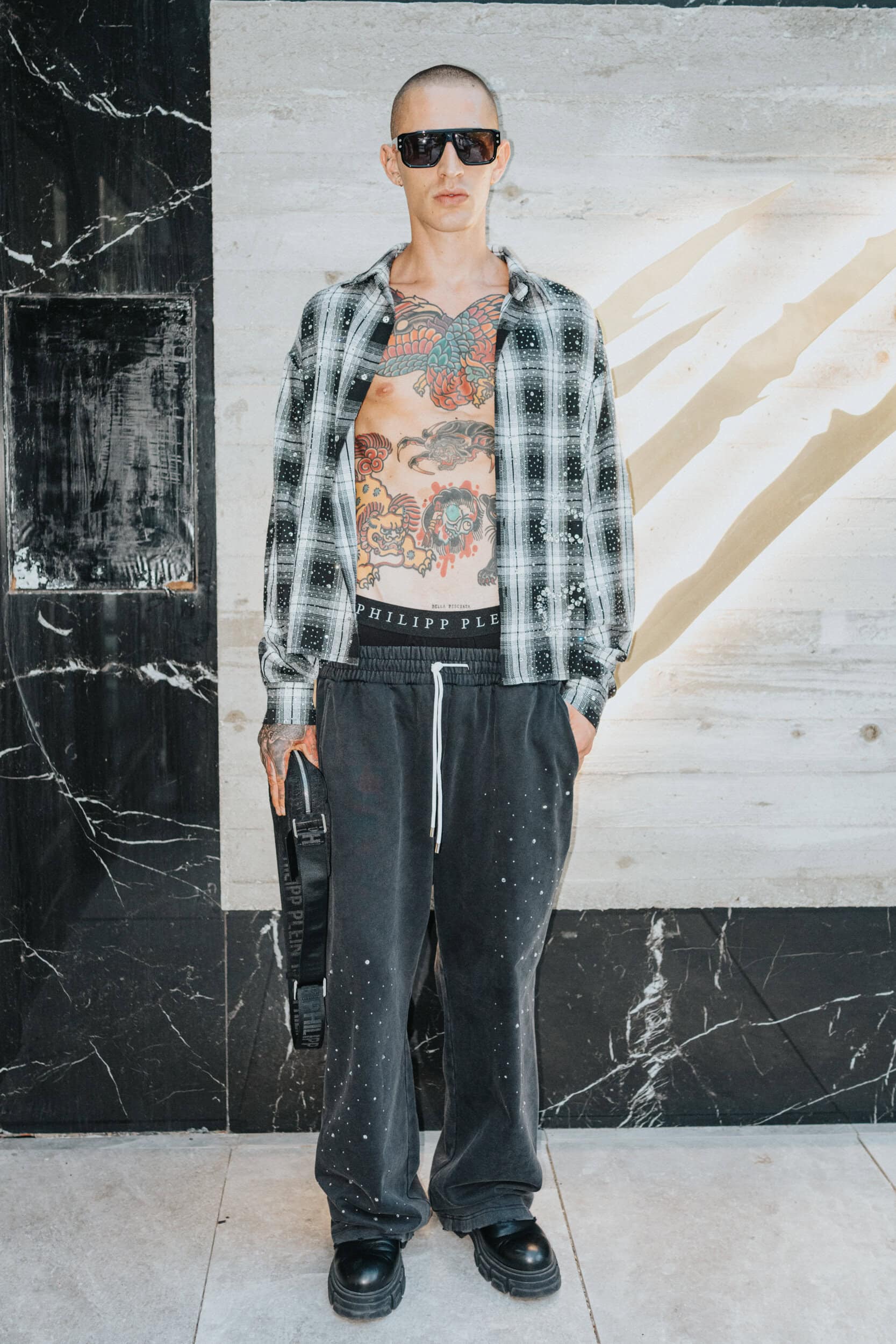 Philipp Plein Spring 2027 Men's Fashion Show Backstage