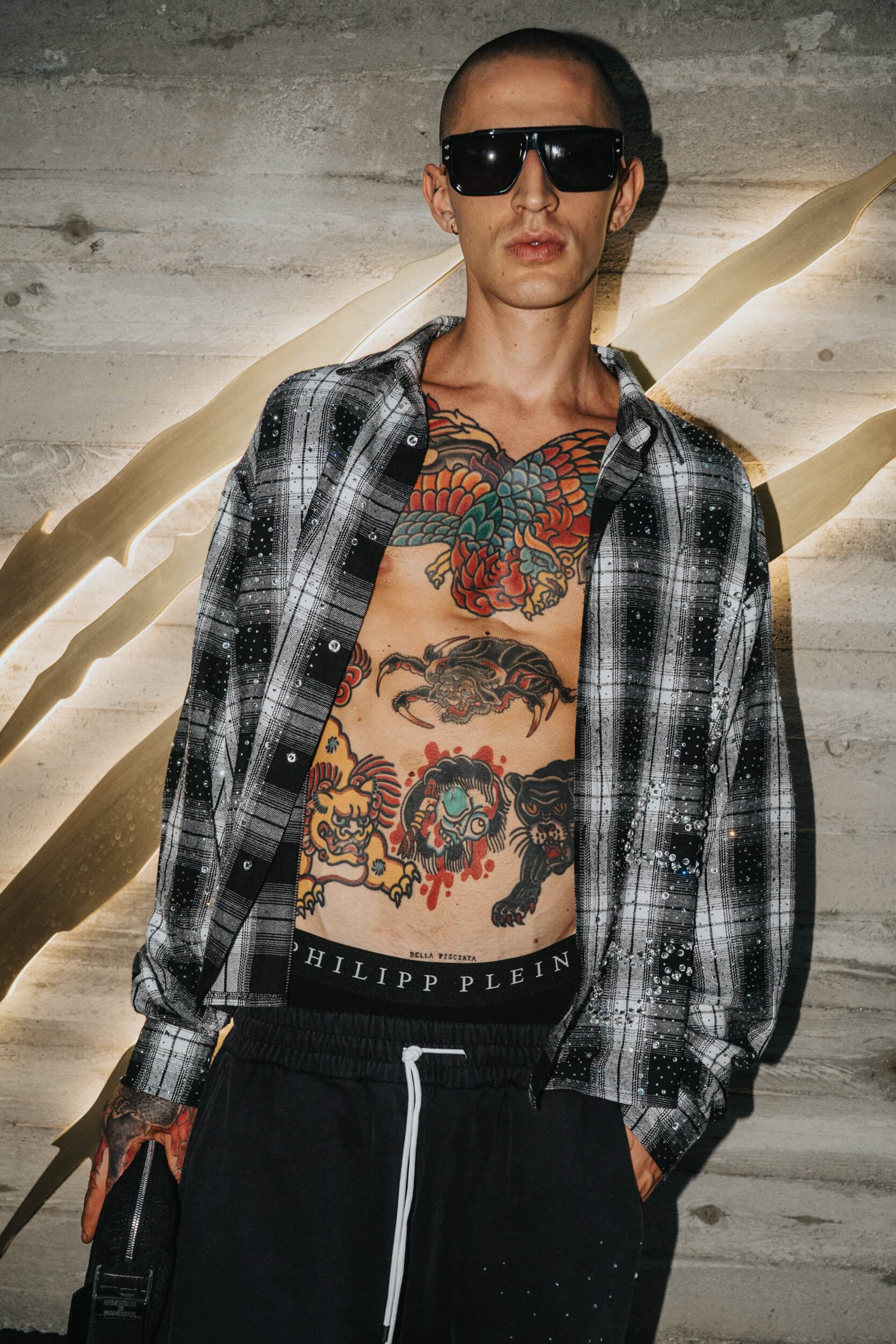 Philipp Plein Spring 2027 Men's Fashion Show Backstage