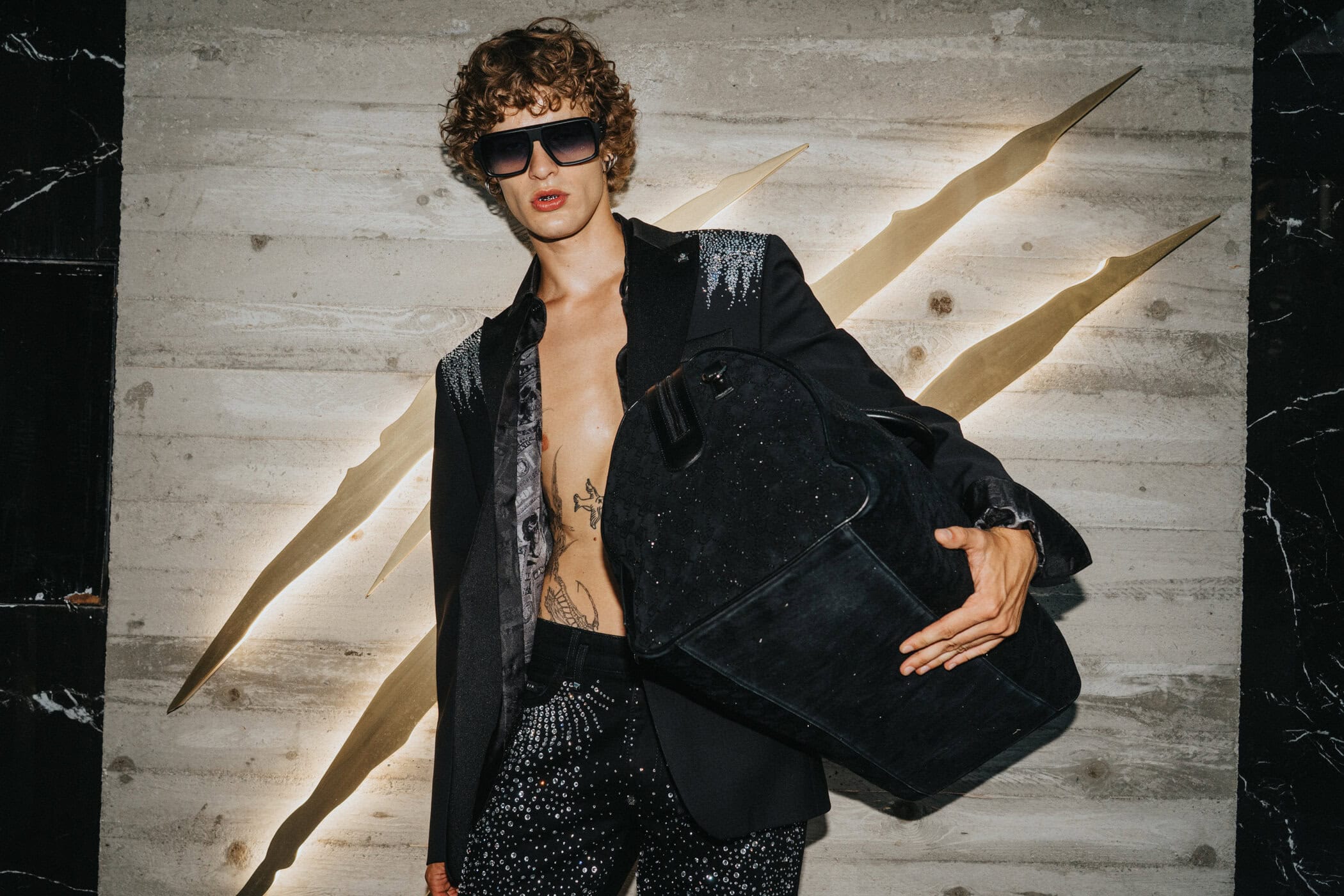 Philipp Plein Spring 2027 Men's Fashion Show Backstage