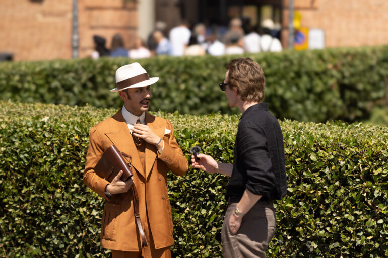 Firenze Pitti Uomo Men's Street Style Spring 2027 Shows