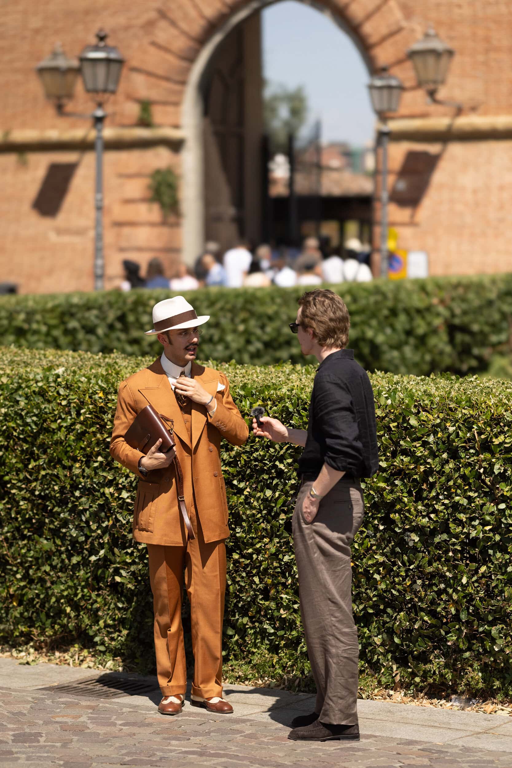 Firenze Pitti Uomo Men's Street Style Spring 2027 Shows