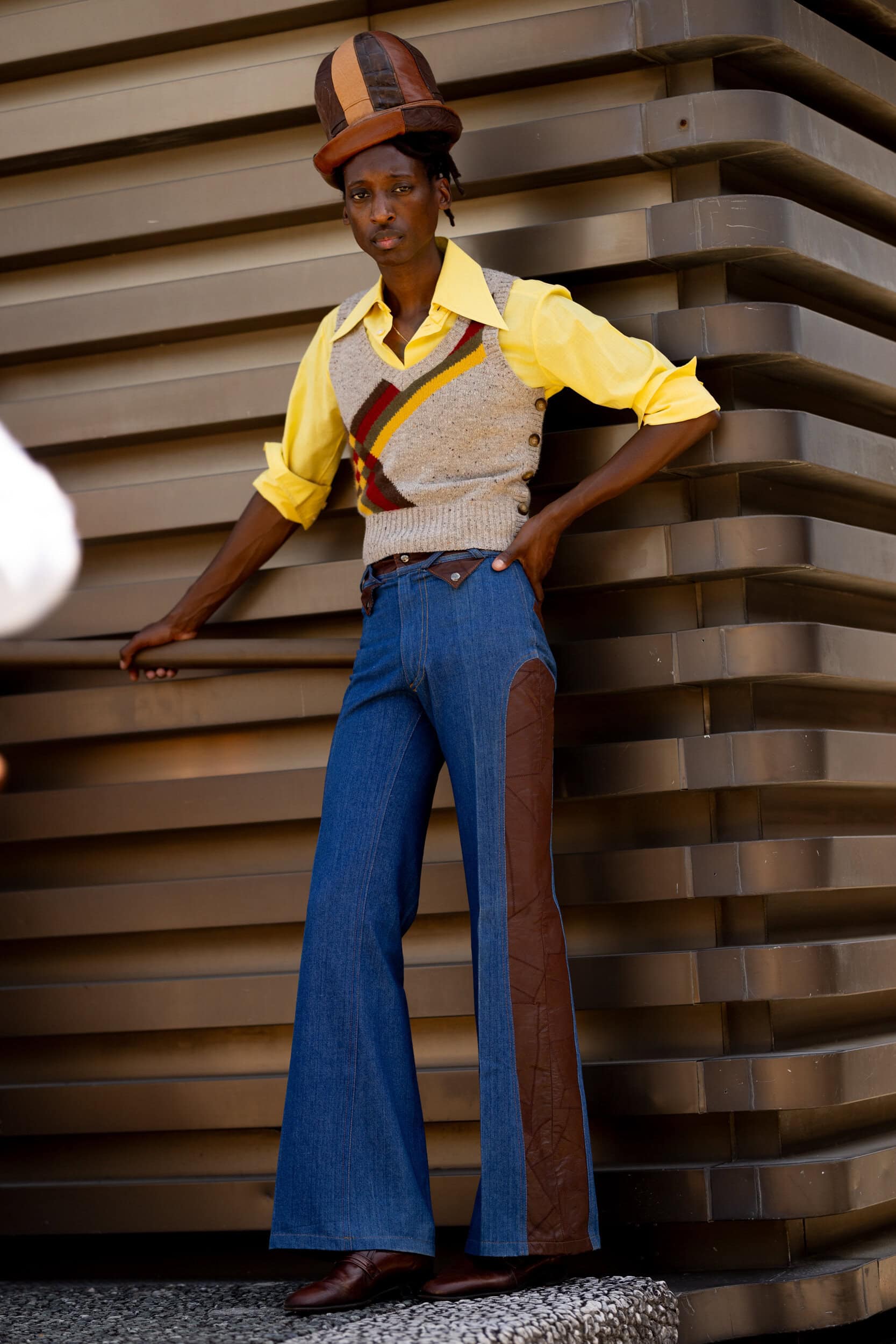 Firenze Pitti Uomo Men's Street Style Spring 2027 Shows