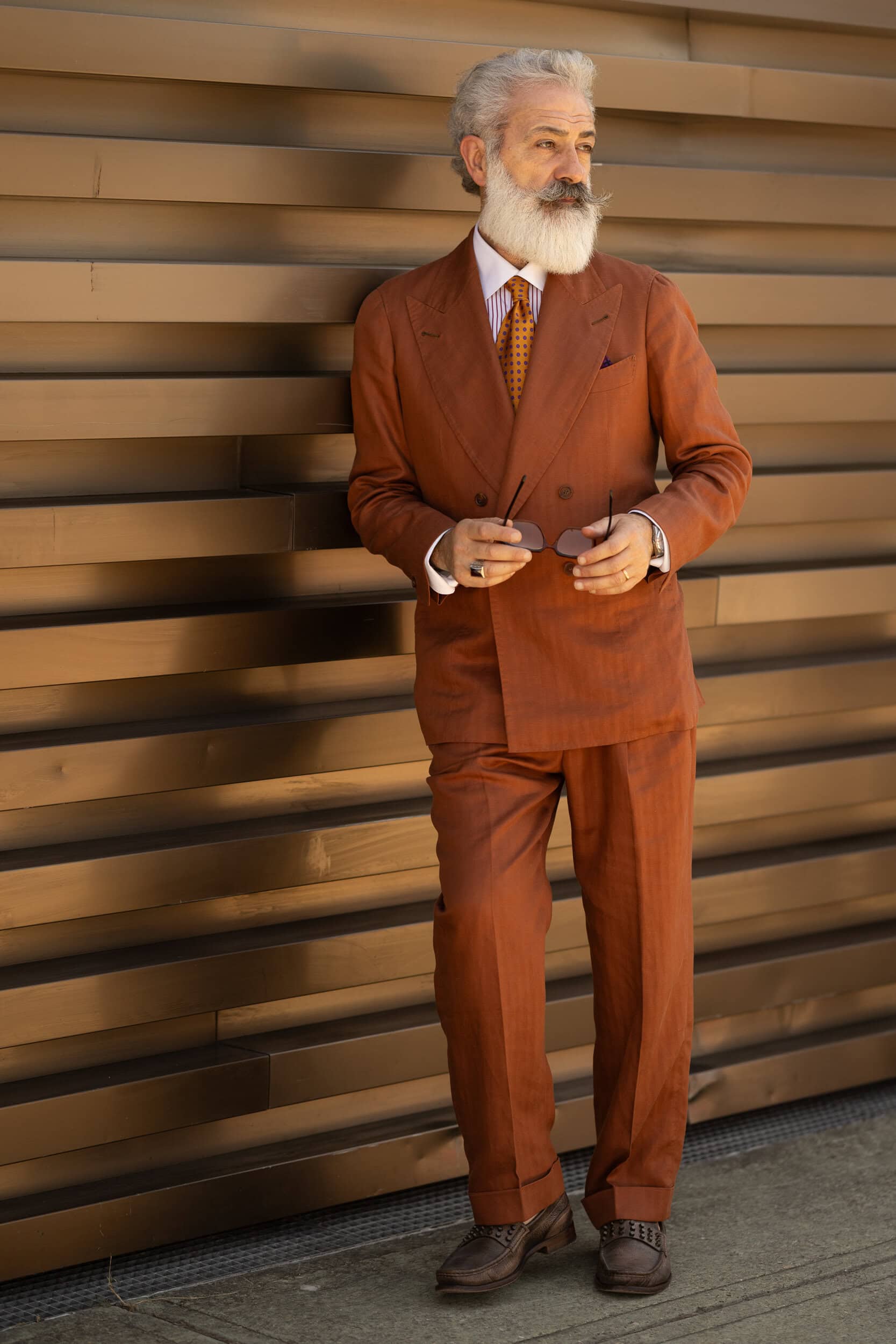 Firenze Pitti Uomo Men's Street Style Spring 2027 Shows