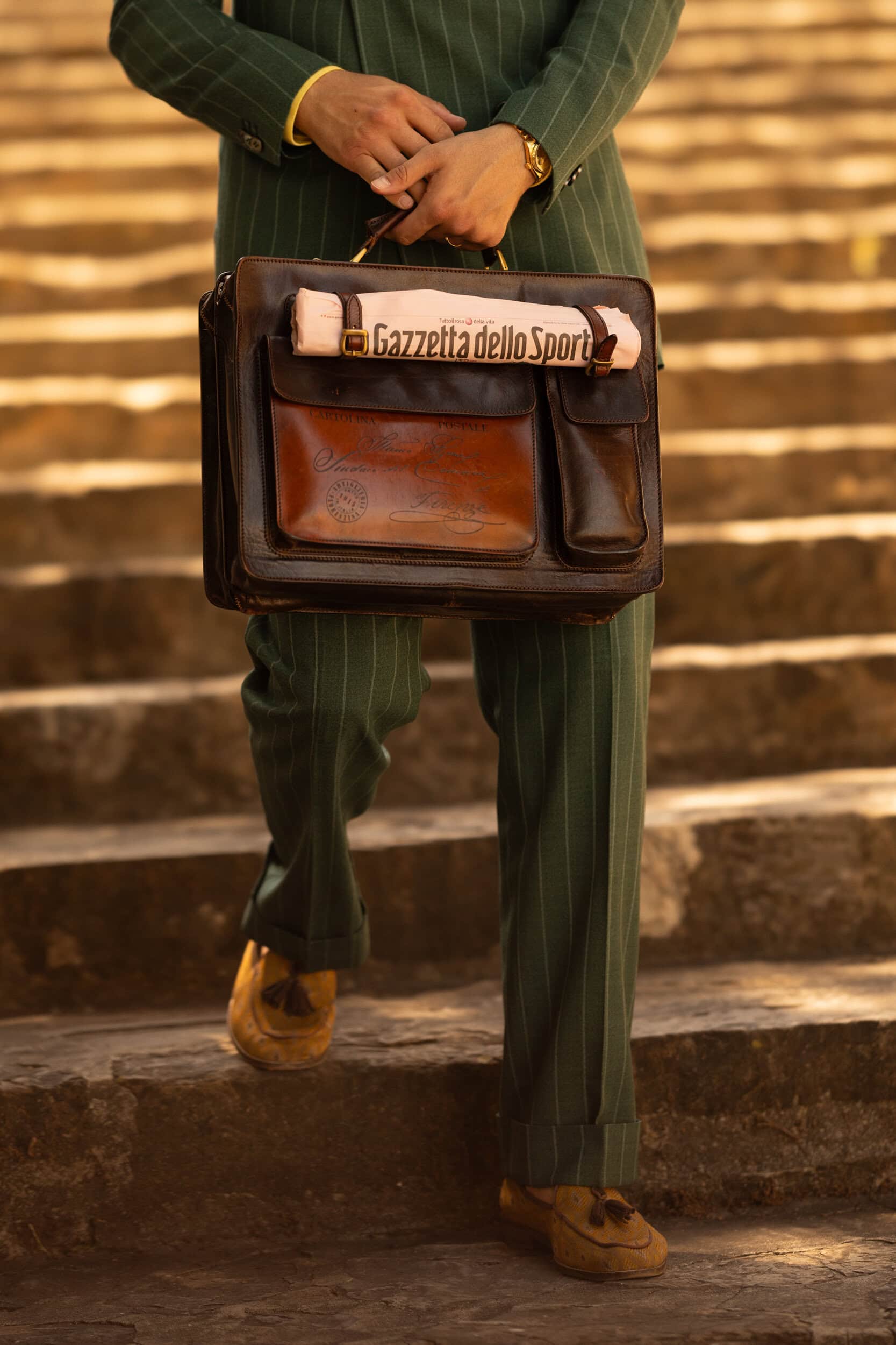 Firenze Pitti Uomo Men's Street Style Spring 2027 Shows
