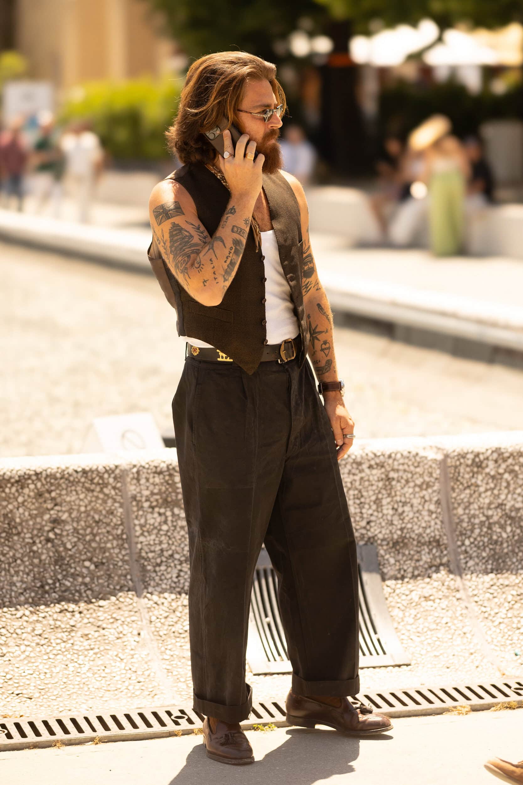 Firenze Pitti Uomo Men's Street Style Spring 2027 Shows