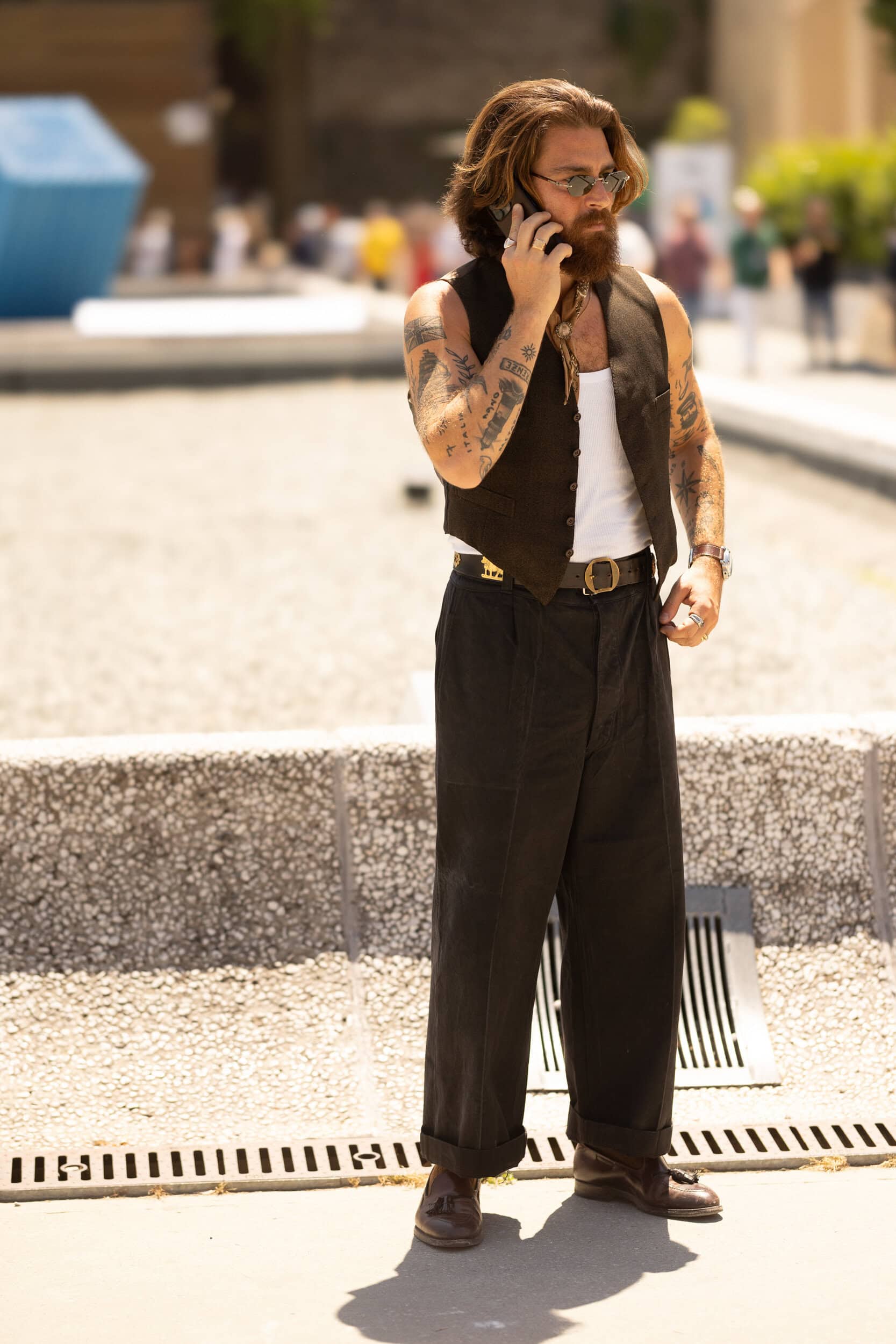 Firenze Pitti Uomo Men's Street Style Spring 2027 Shows