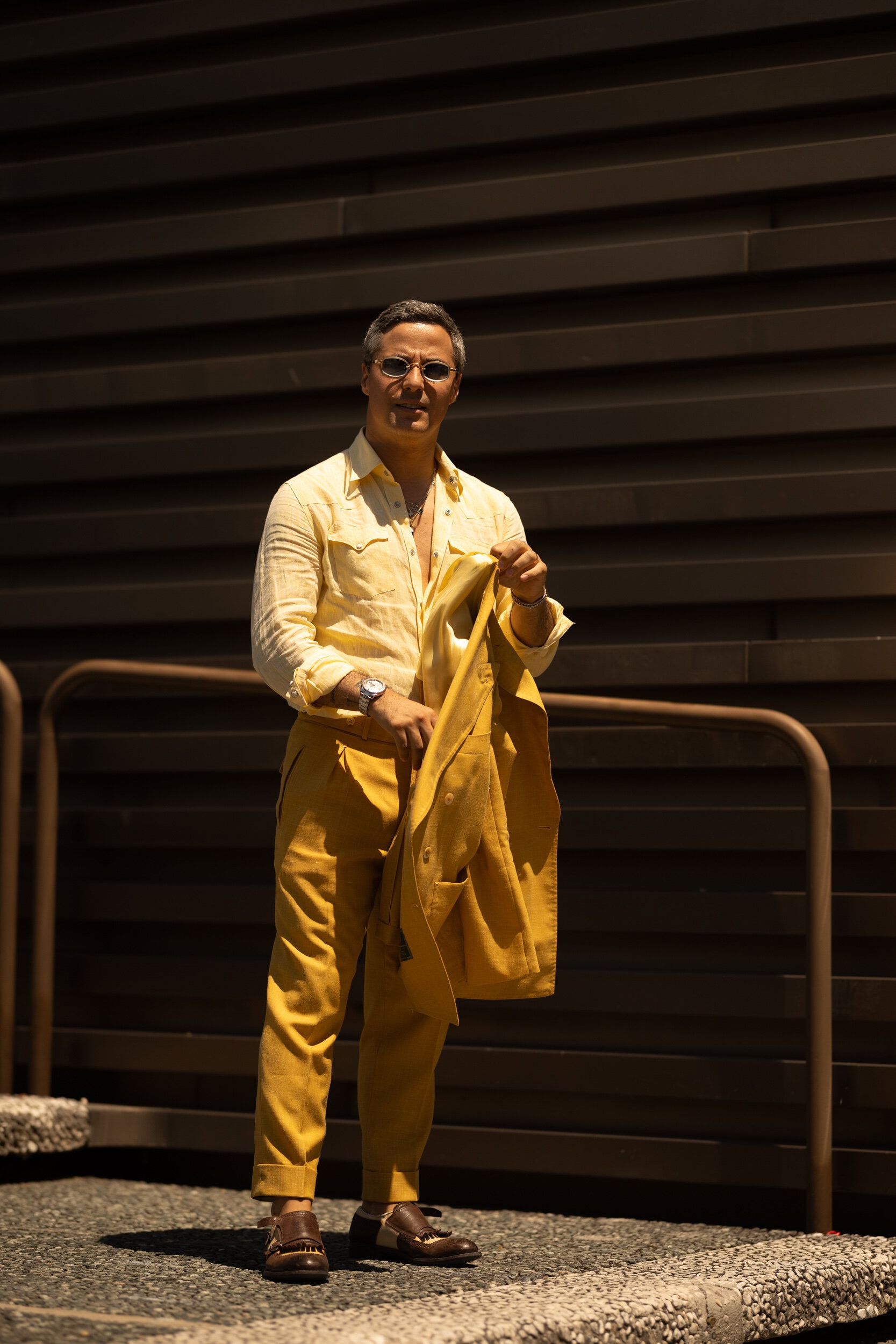 Firenze Pitti Uomo Men's Street Style Spring 2027 Shows