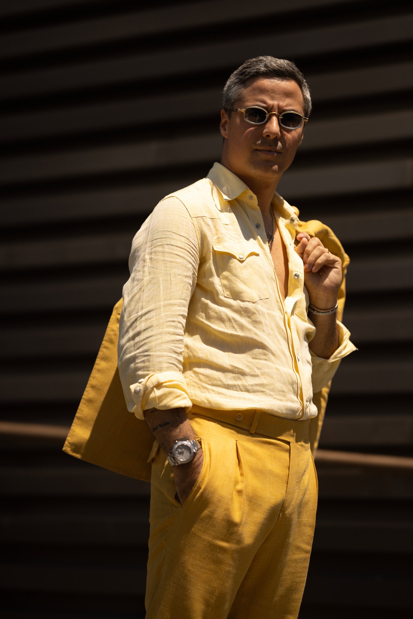 Firenze Pitti Uomo Men's Street Style Spring 2027 Shows