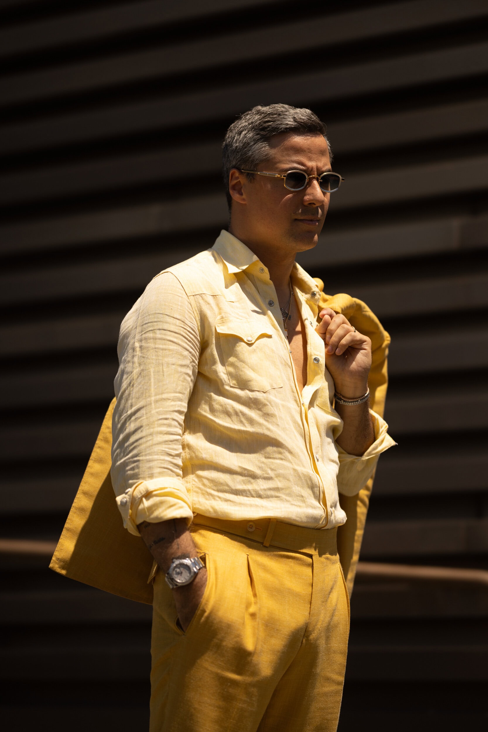 Firenze Pitti Uomo Men's Street Style Spring 2027 Shows