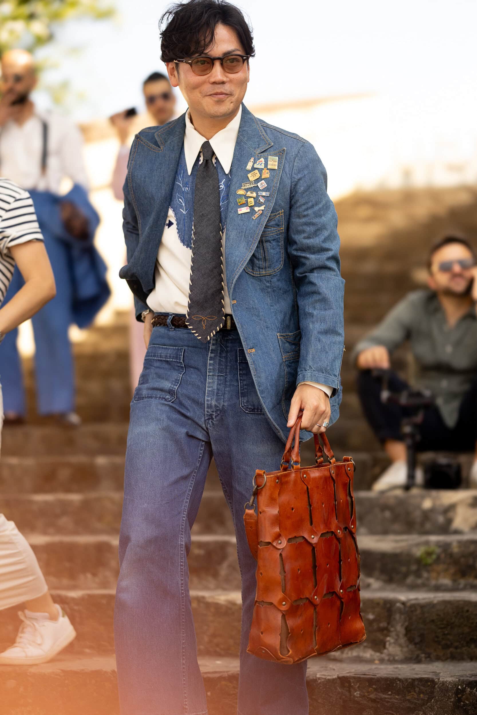 Firenze Pitti Uomo Men's Street Style Spring 2027 Shows