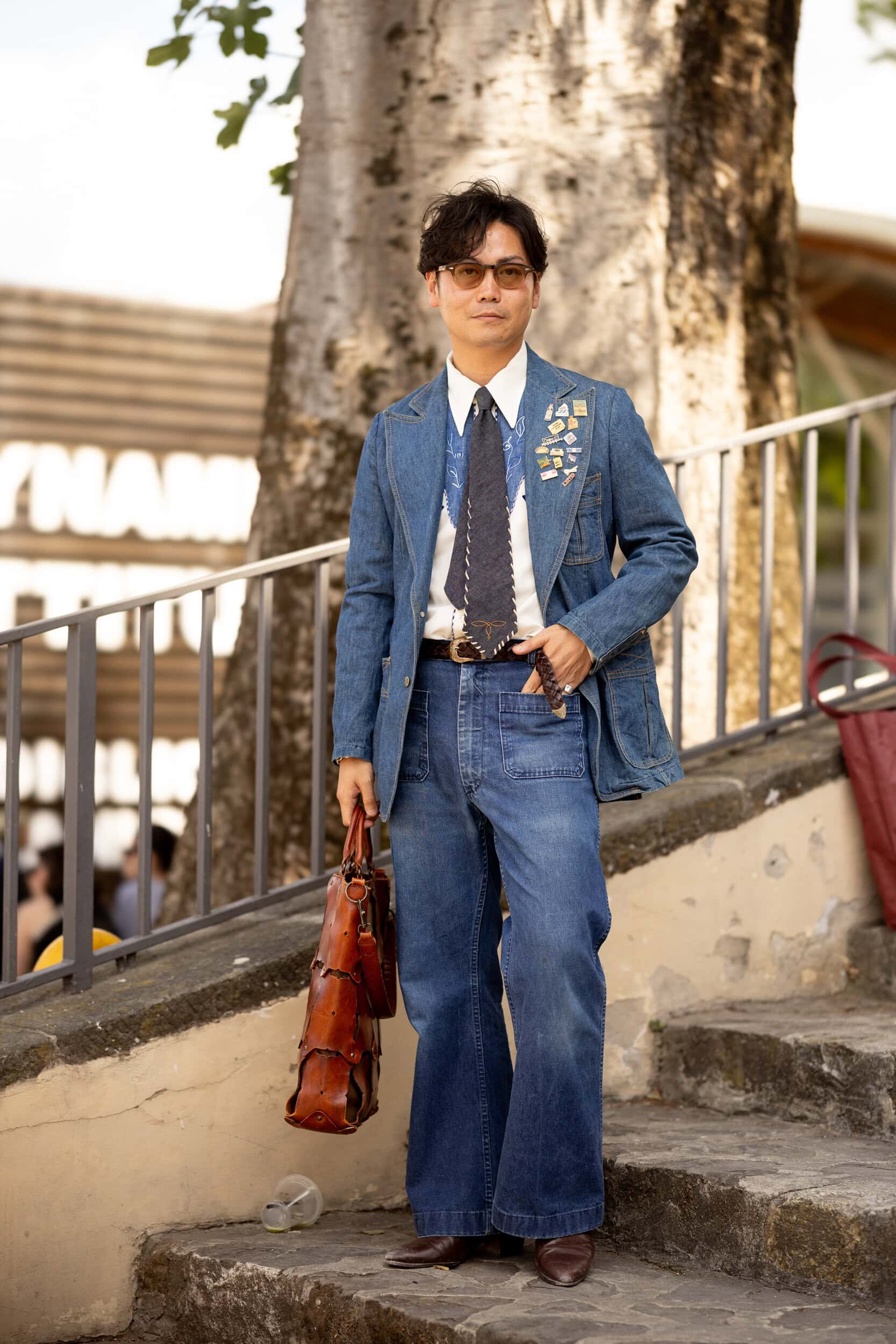 Firenze Pitti Uomo Men's Street Style Spring 2027 Shows