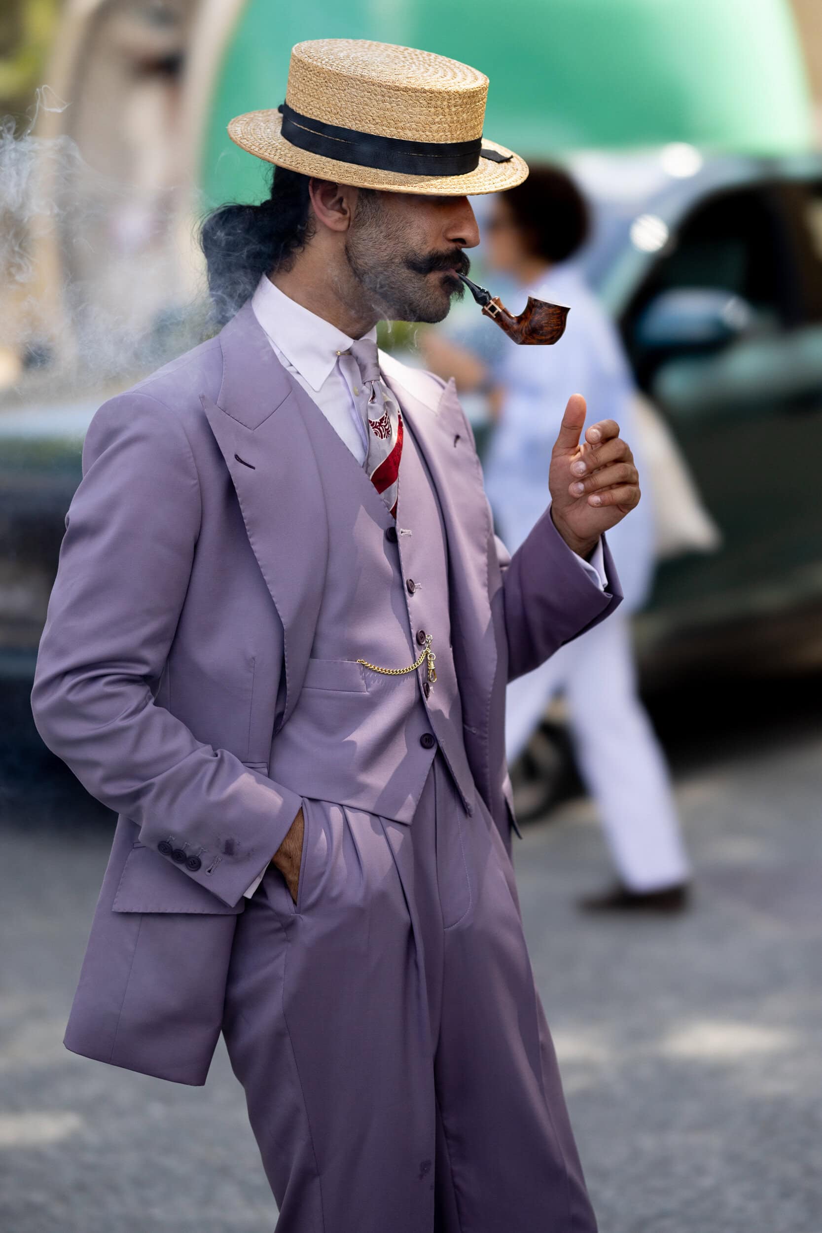 Firenze Pitti Uomo Men's Street Style Spring 2027 Shows