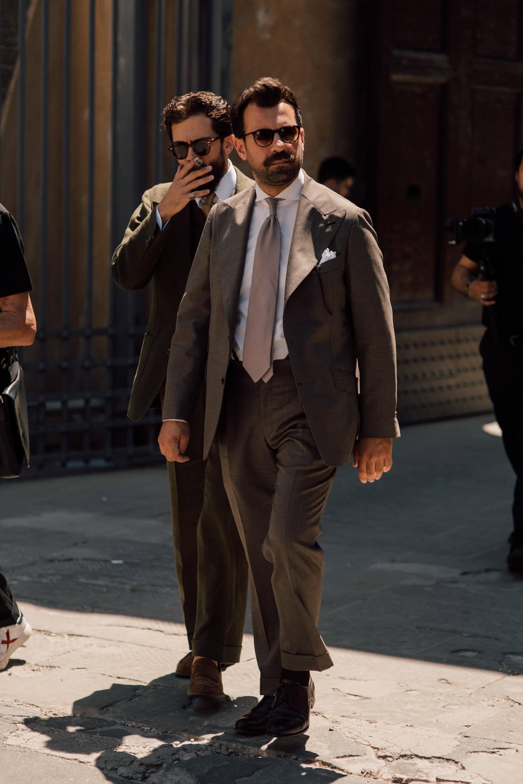 Firenze Pitti Uomo Men's Street Style Spring 2027 Shows
