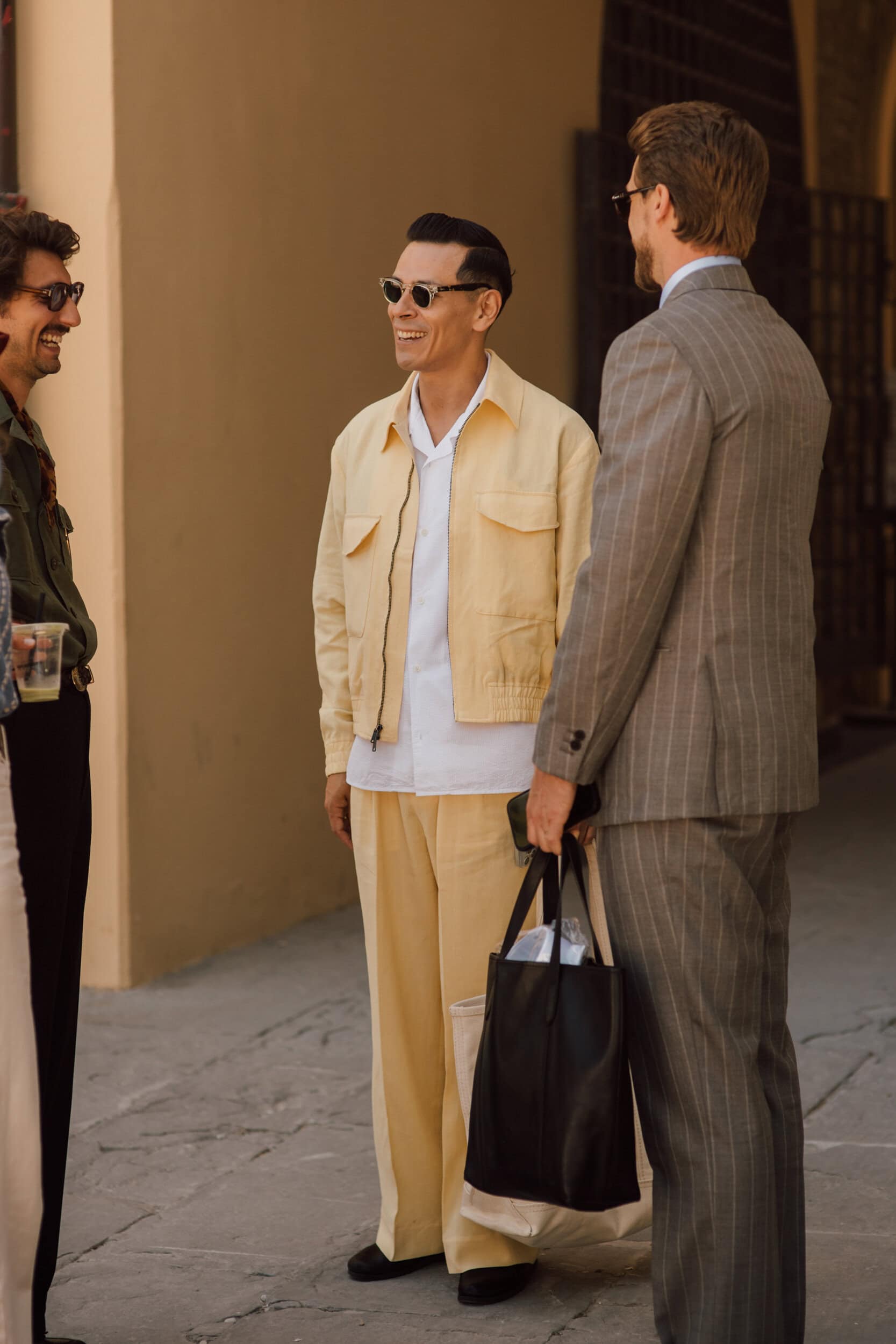 Firenze Pitti Uomo Men's Street Style Spring 2027 Shows