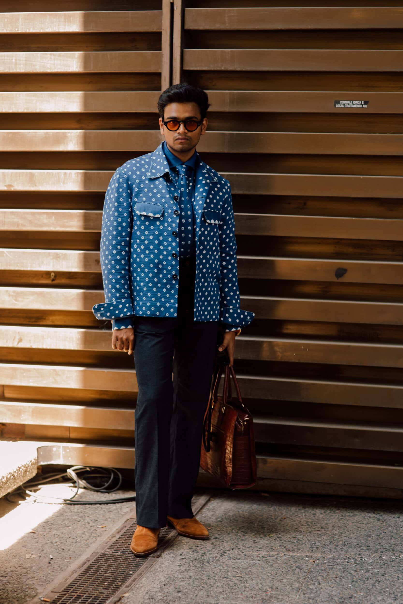 Firenze Pitti Uomo Men's Street Style Spring 2027 Shows
