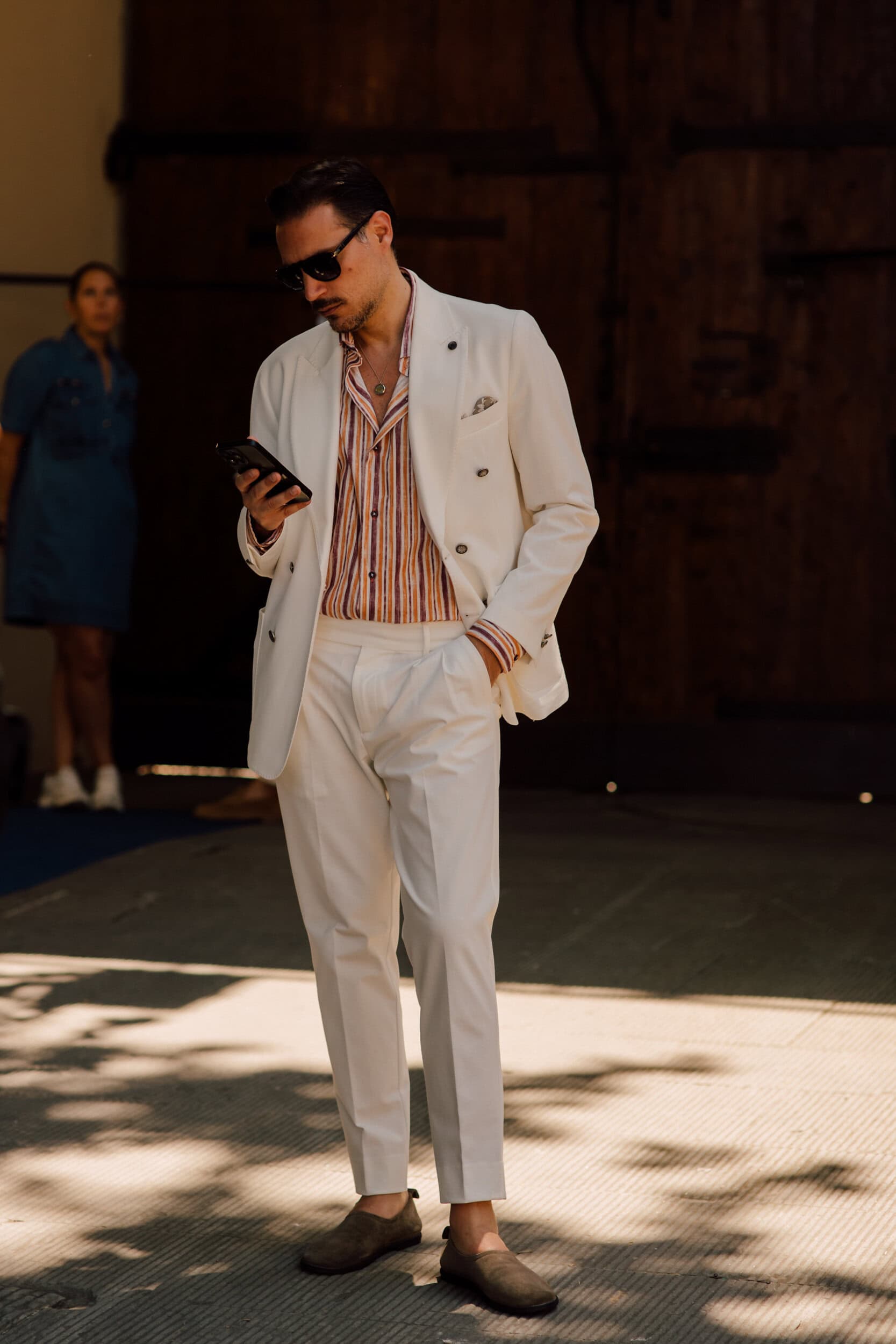 Firenze Pitti Uomo Men's Street Style Spring 2027 Shows