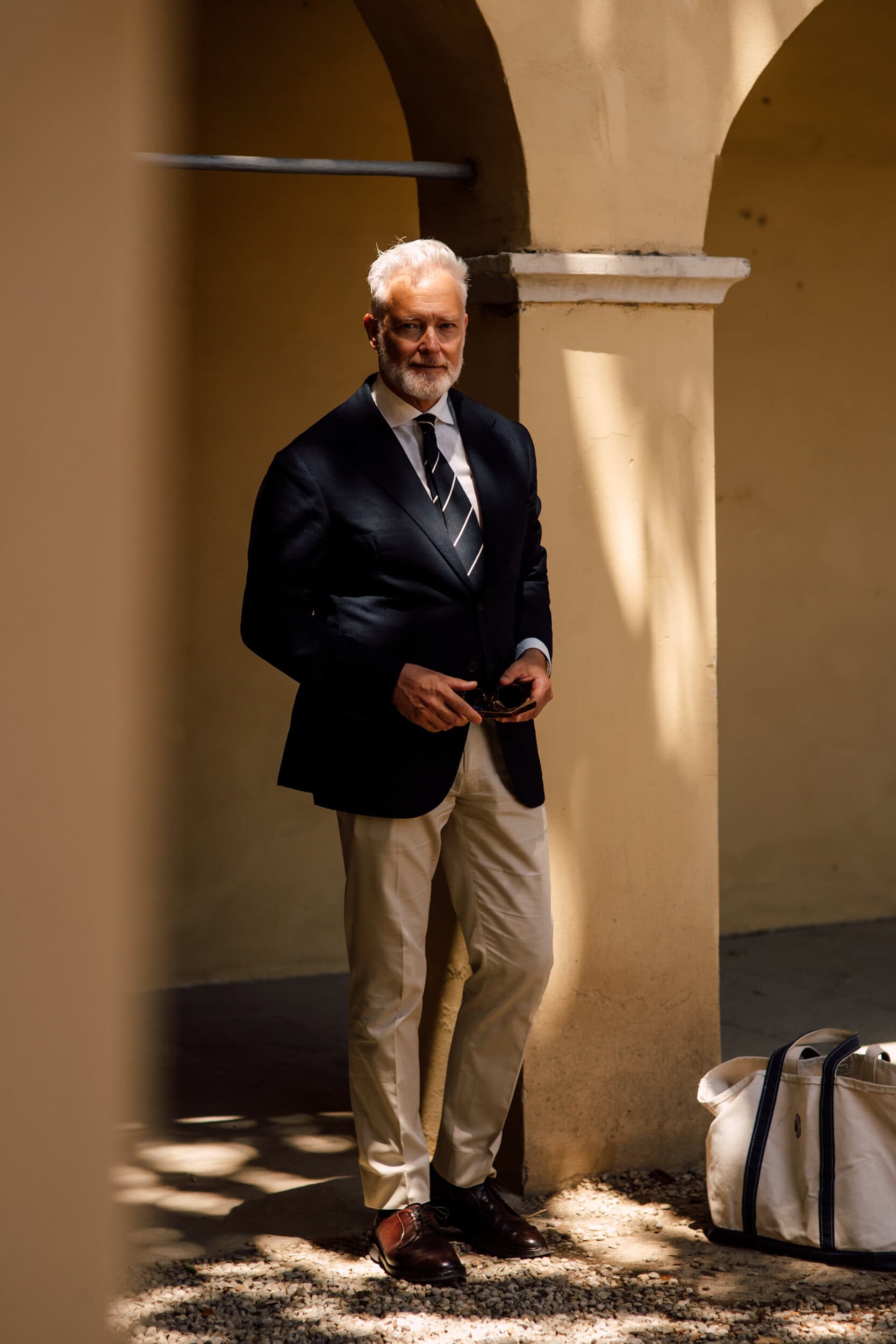 Firenze Pitti Uomo Men's Street Style Spring 2027 Shows
