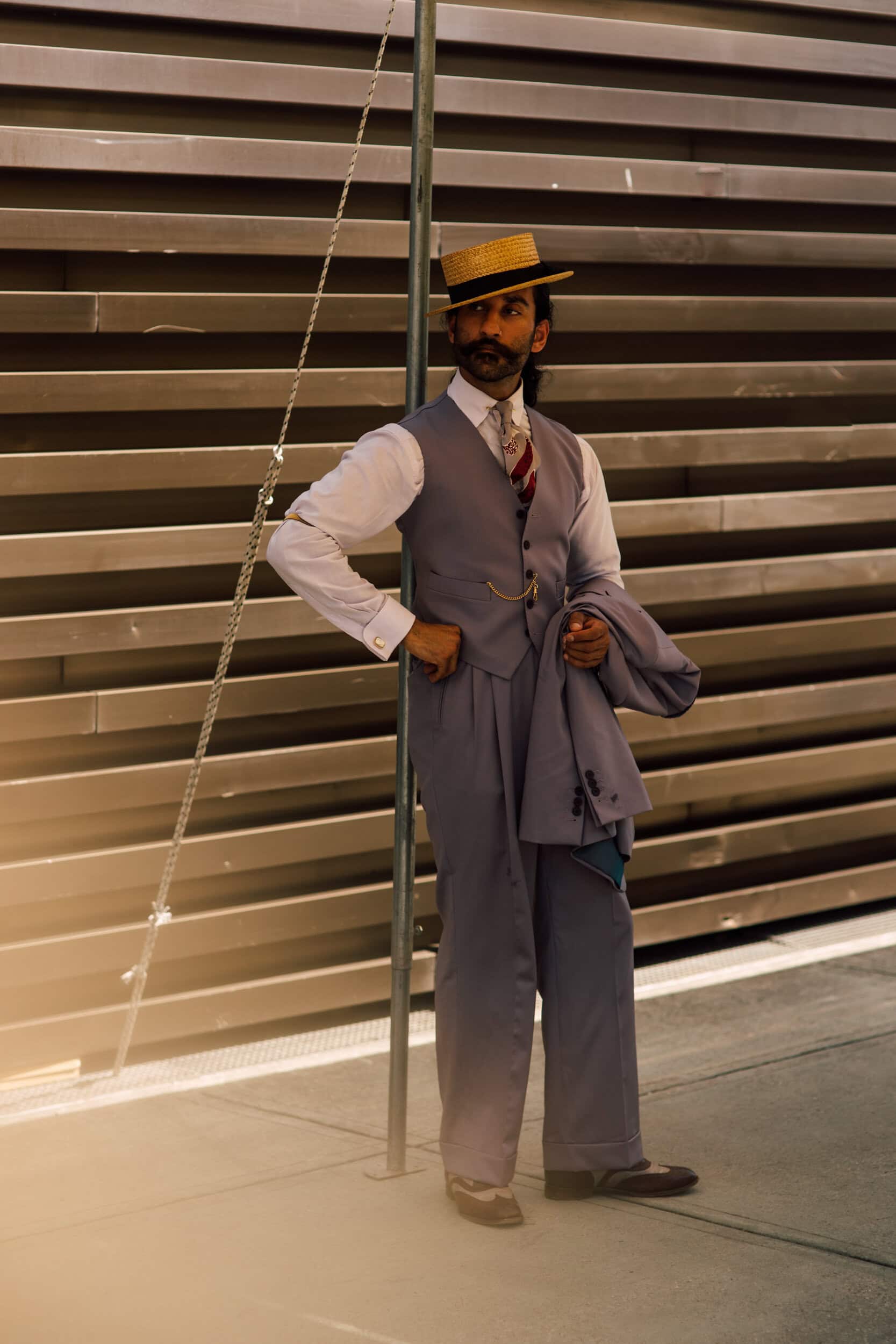 Firenze Pitti Uomo Men's Street Style Spring 2027 Shows