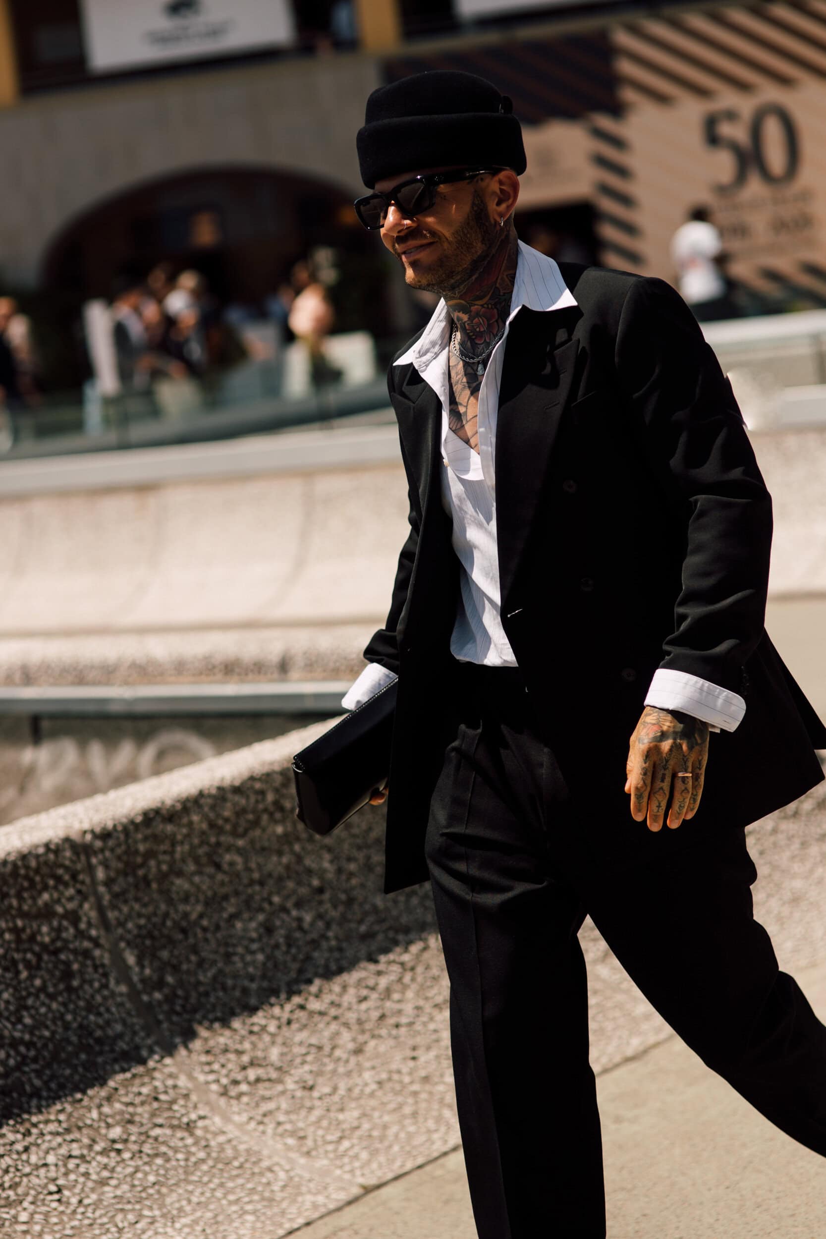 Firenze Pitti Uomo Men's Street Style Spring 2027 Shows
